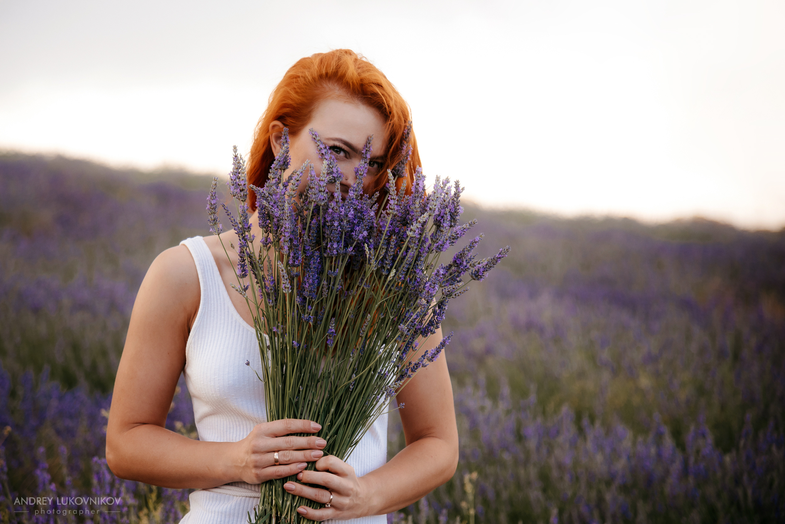 Фотосессия в лаванде. Испания