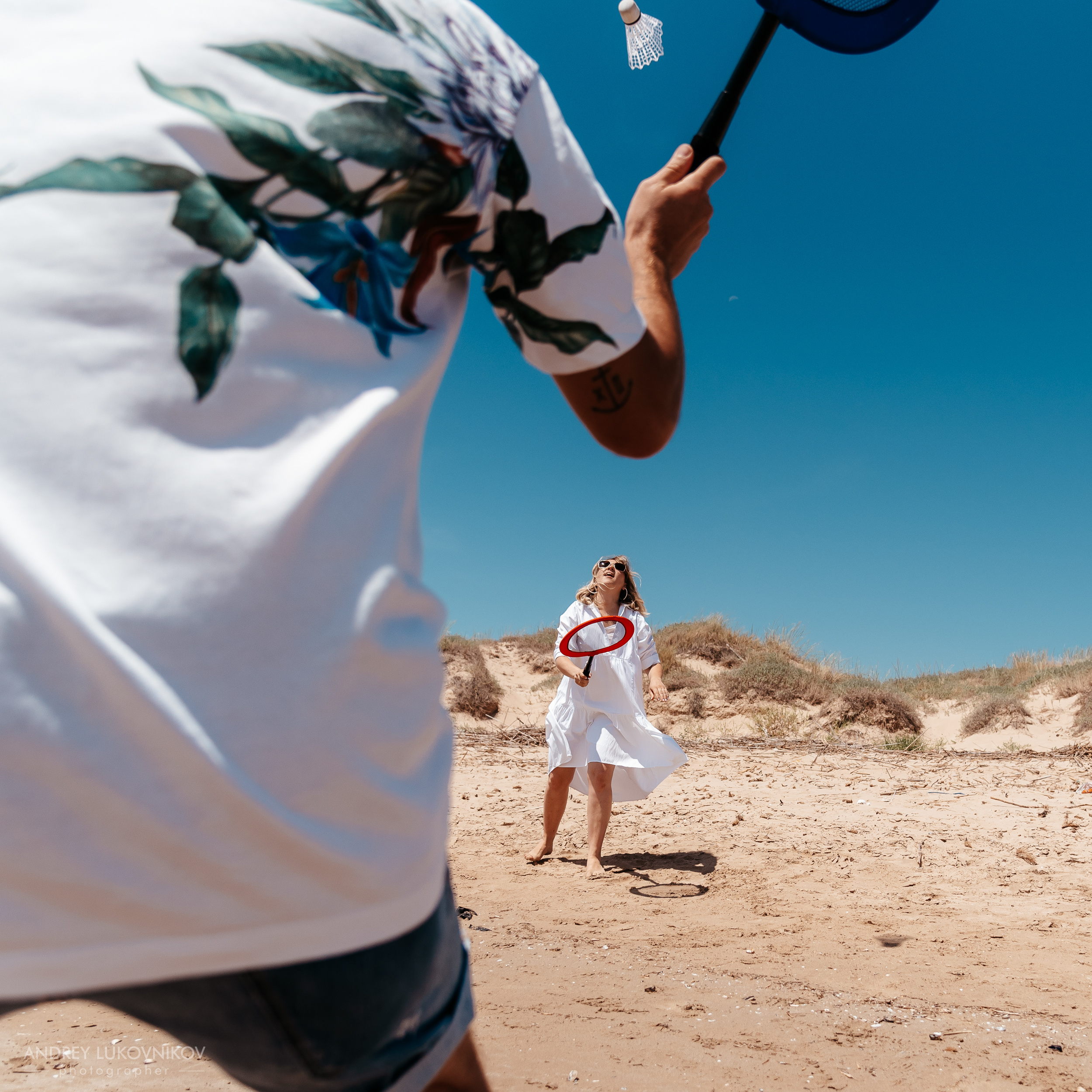 Семейная фотосессия на море