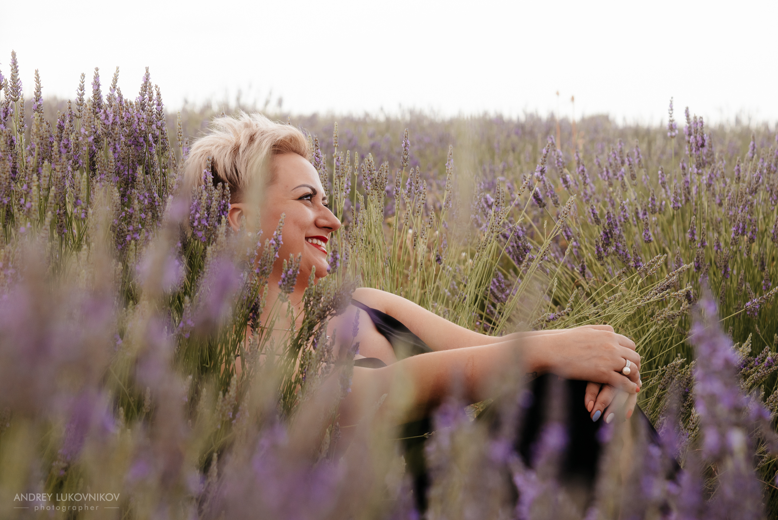 Фотосессия в лаванде. Испания
