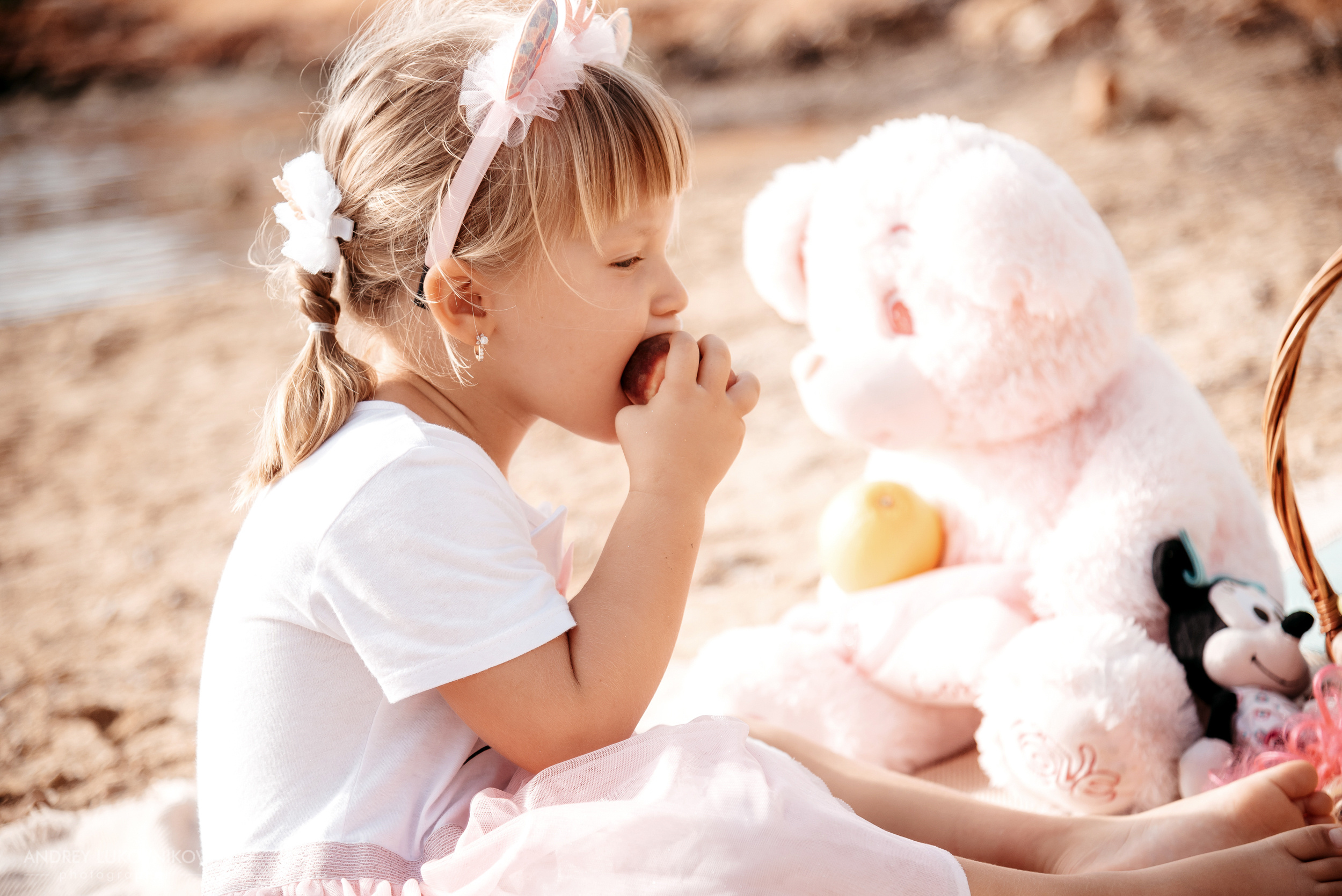 Семейная фотосессия на пляже