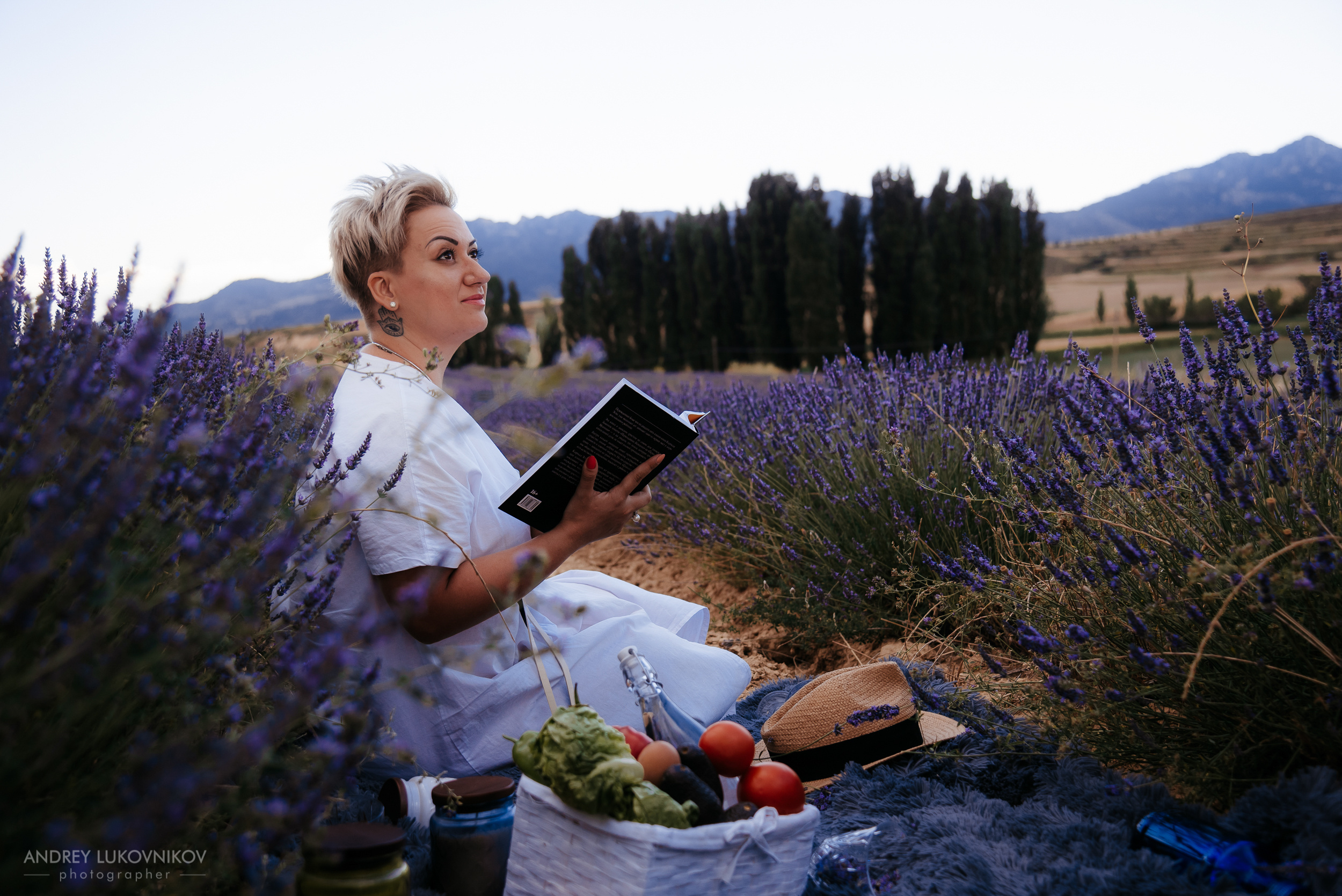 Фотосессия в лаванде. Испания