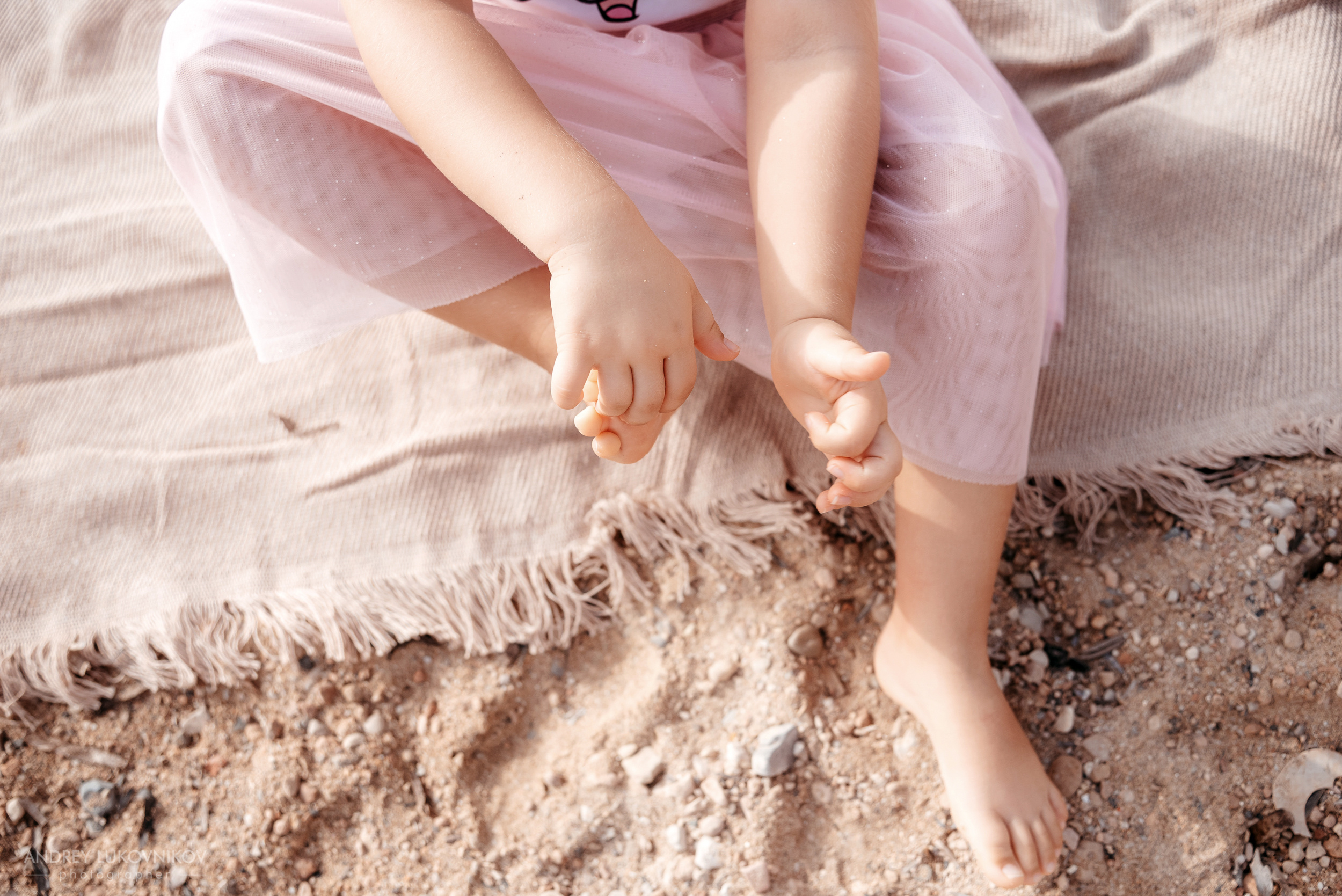 Семейная фотосессия на пляже