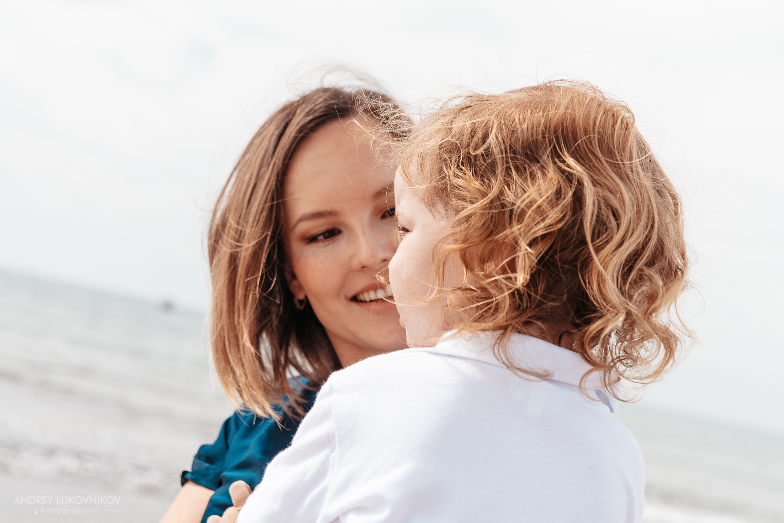 Семейная фотопрогулка на пляже