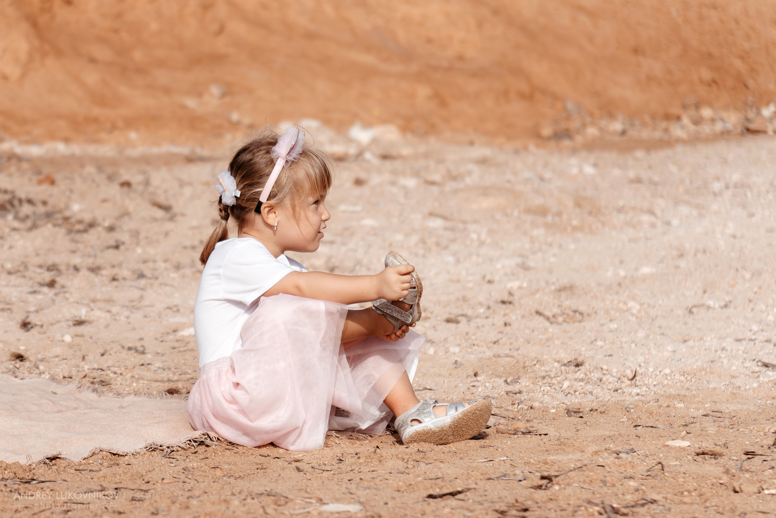 Семейная фотосессия на пляже