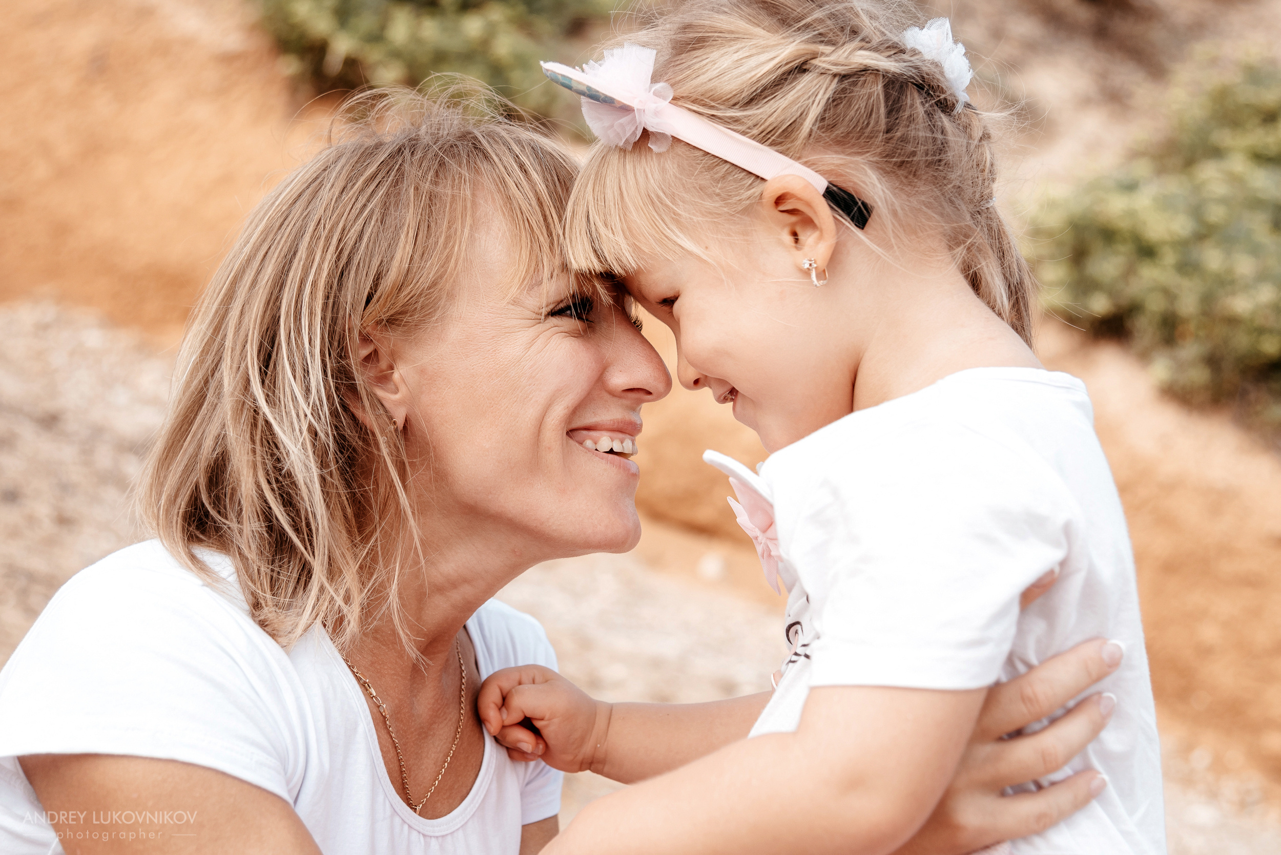 Семейная фотосессия на пляже