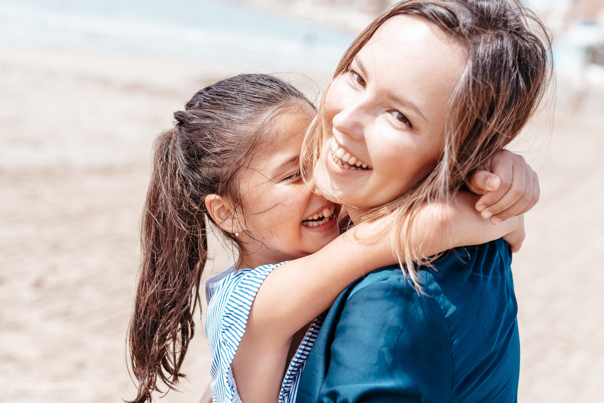 Семейная фотопрогулка на пляже