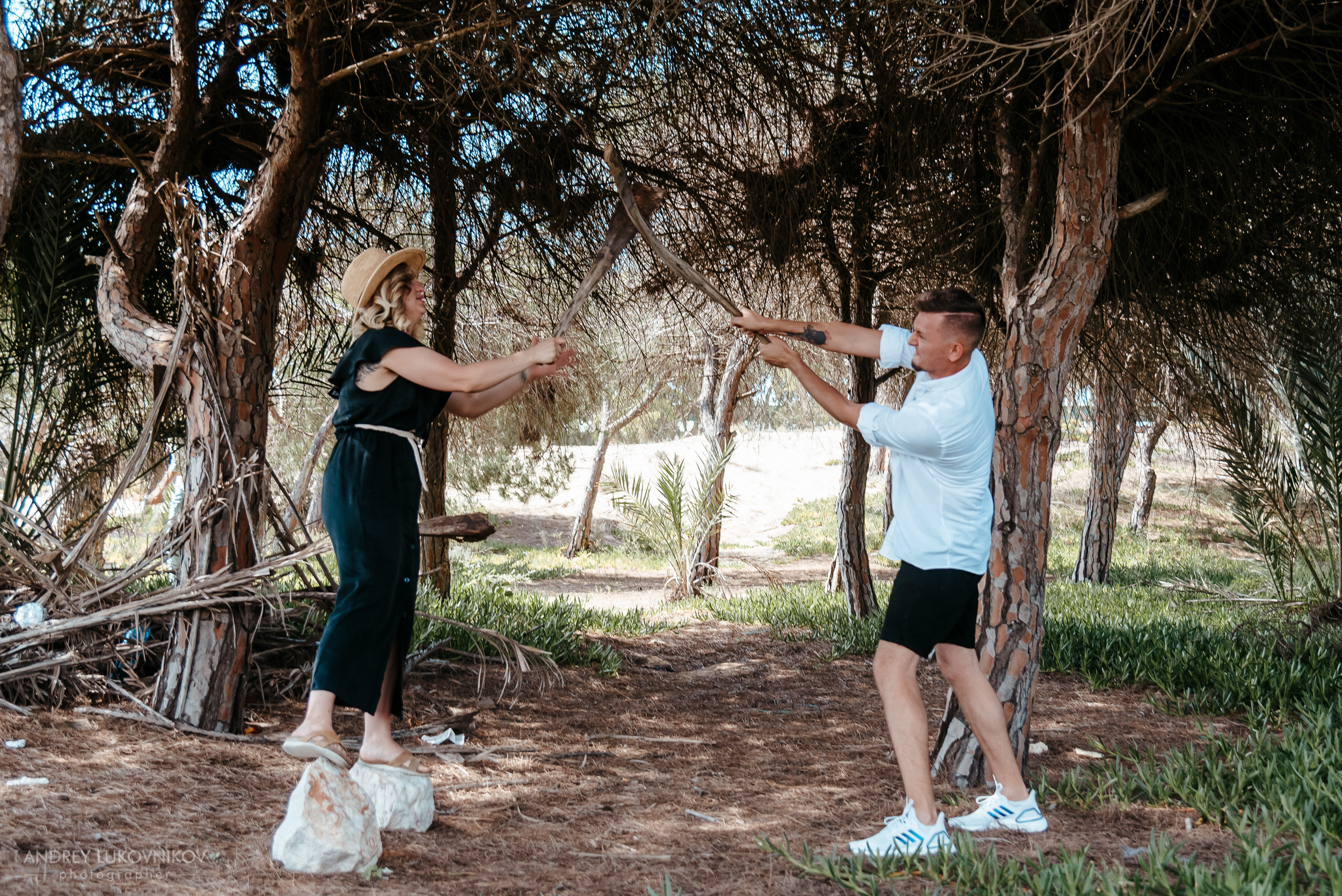 Семейный пикник в Испании