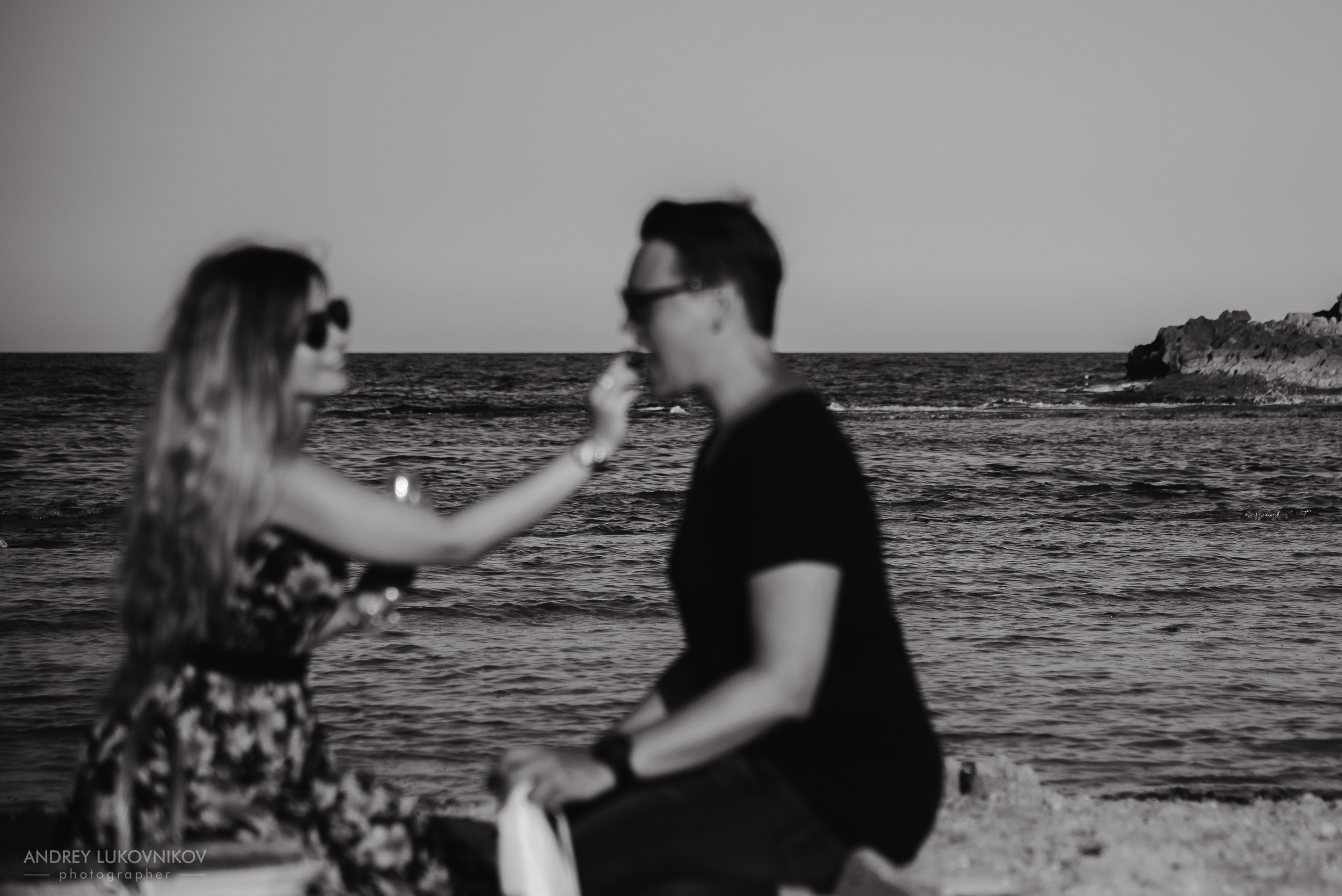 Фотосессия в стиле «пикник на пляже» в Испании