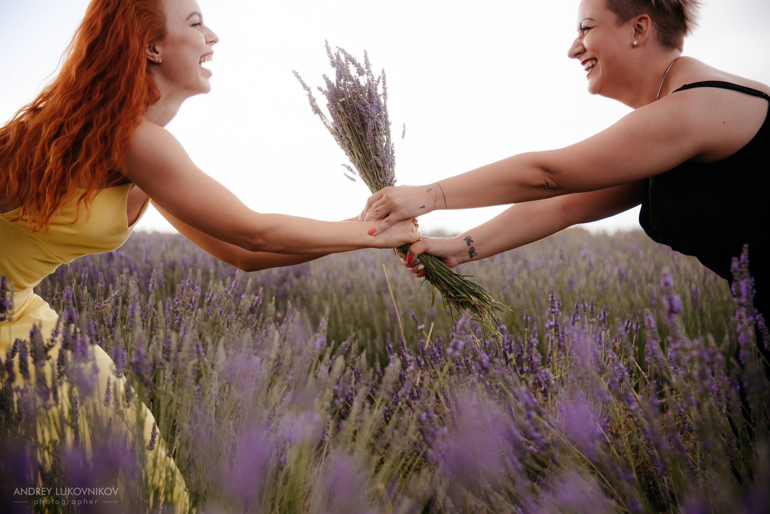 Фотосессия в лаванде. Испания