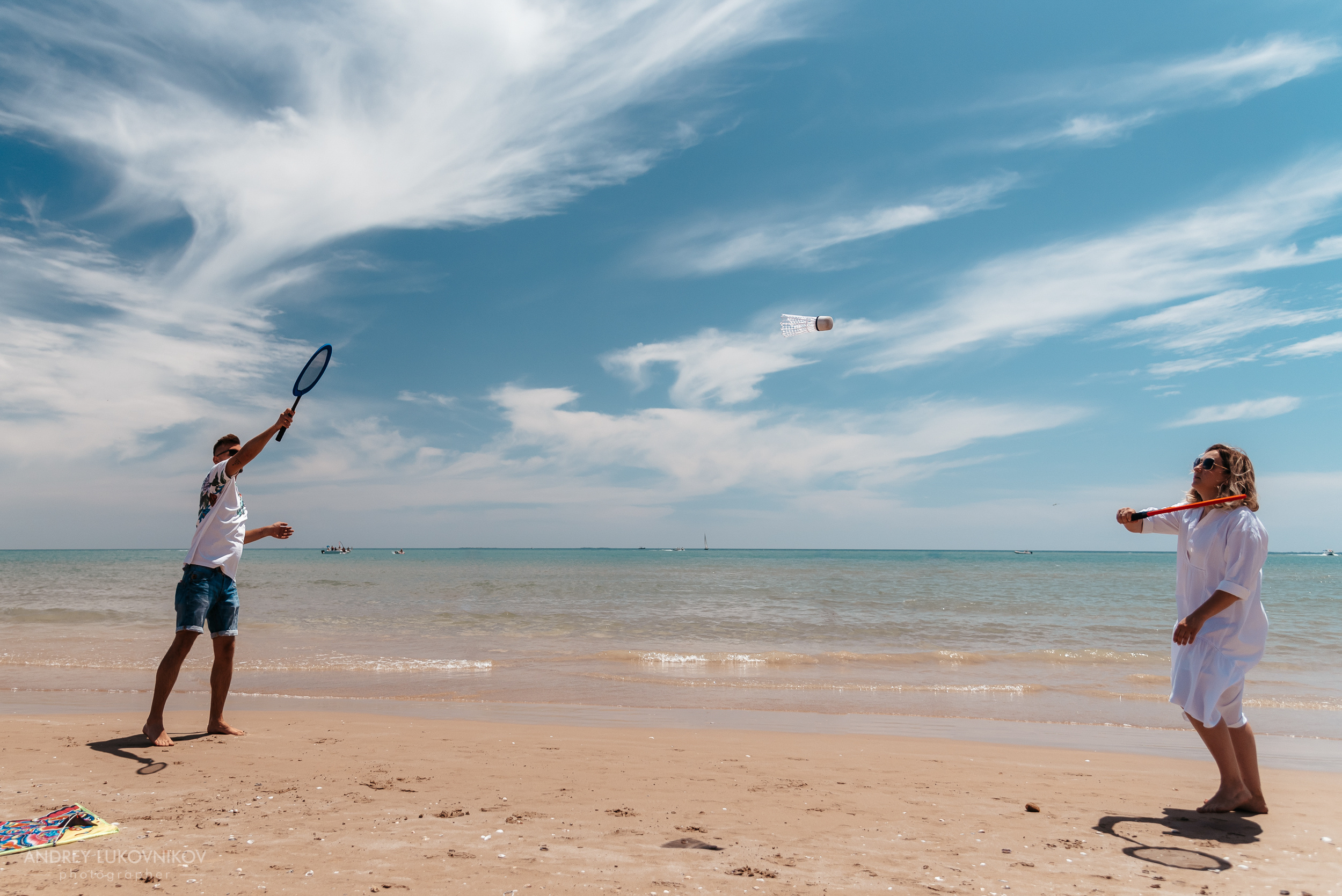 Семейная фотосессия на море