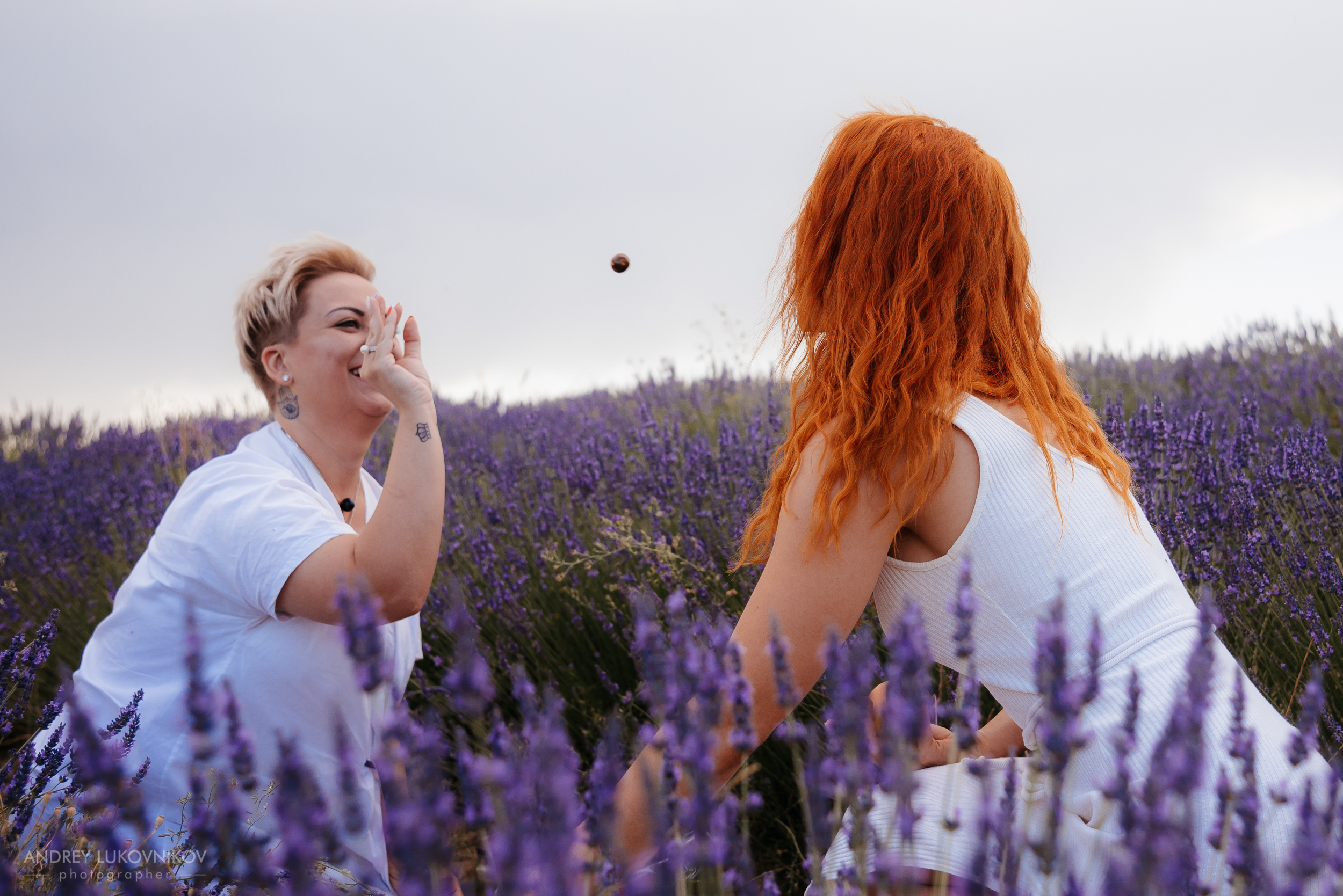 Фотосессия в лаванде. Испания