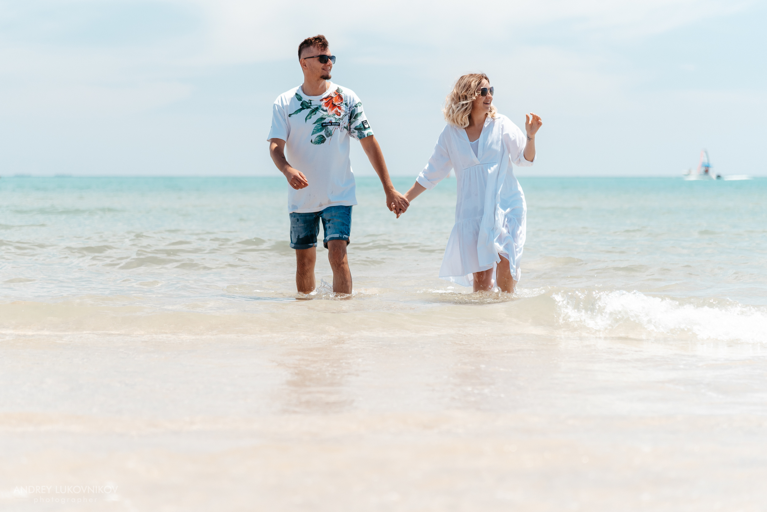 Семейная фотосессия на море