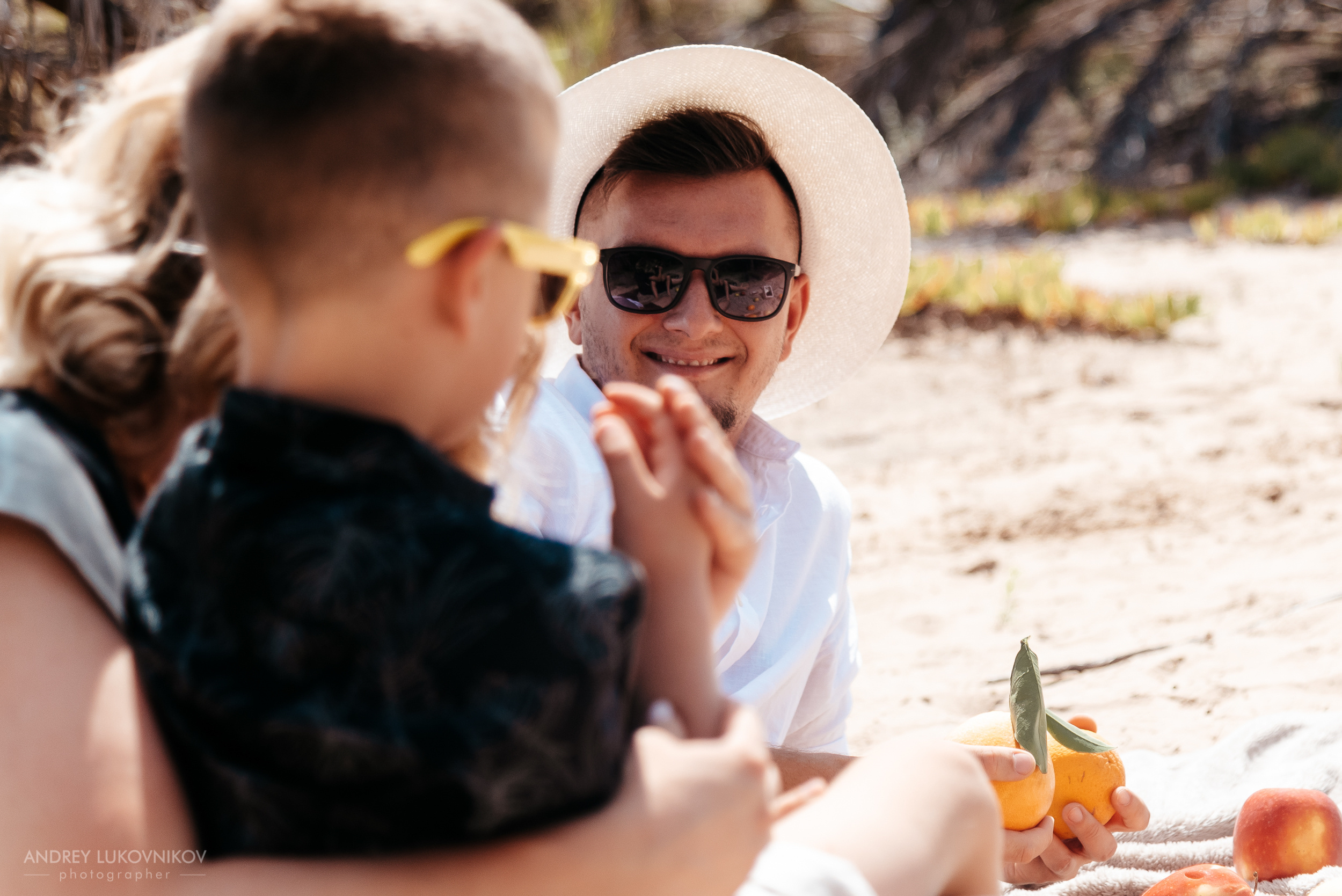 Семейный пикник в Испании