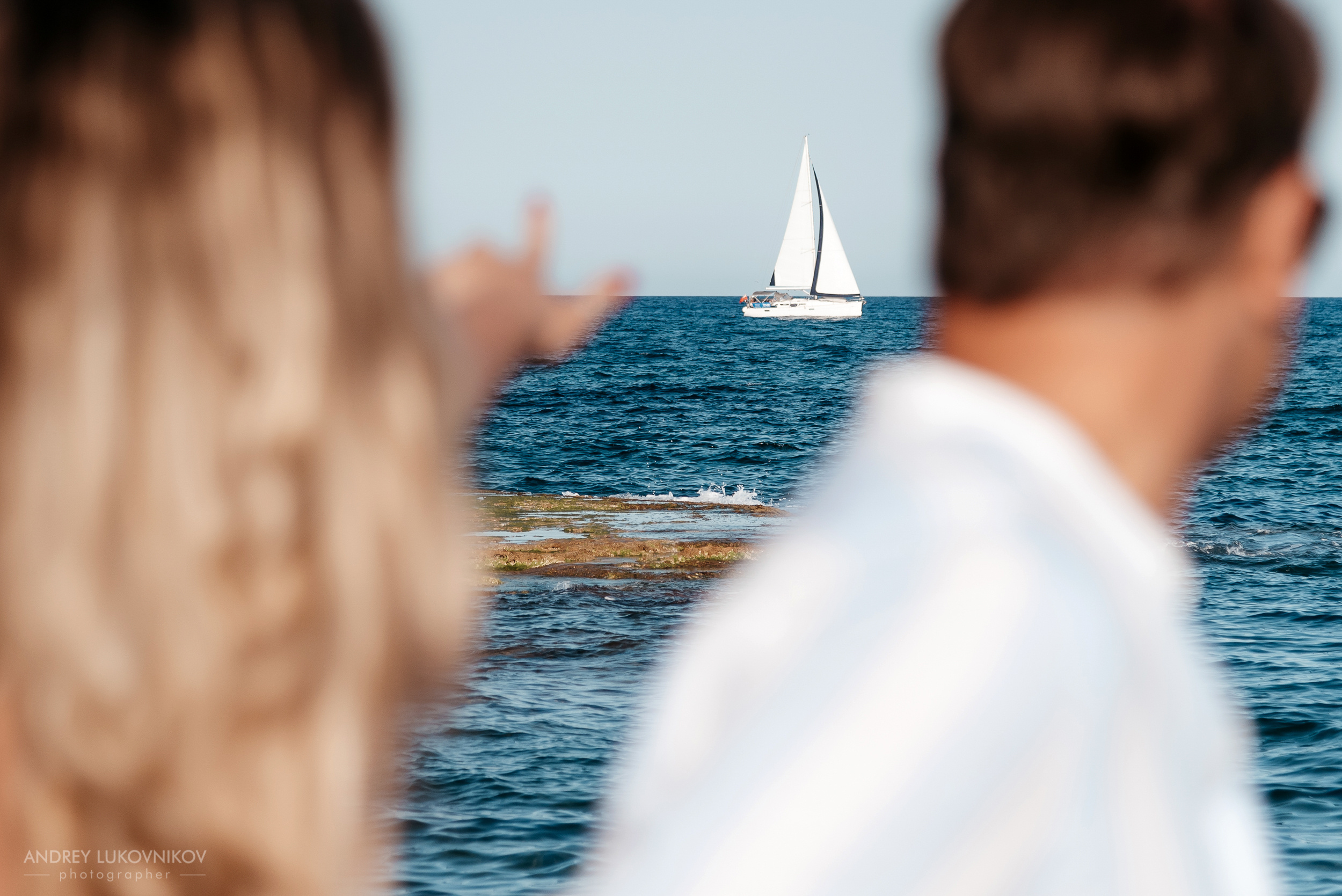 Love story на диком пляже