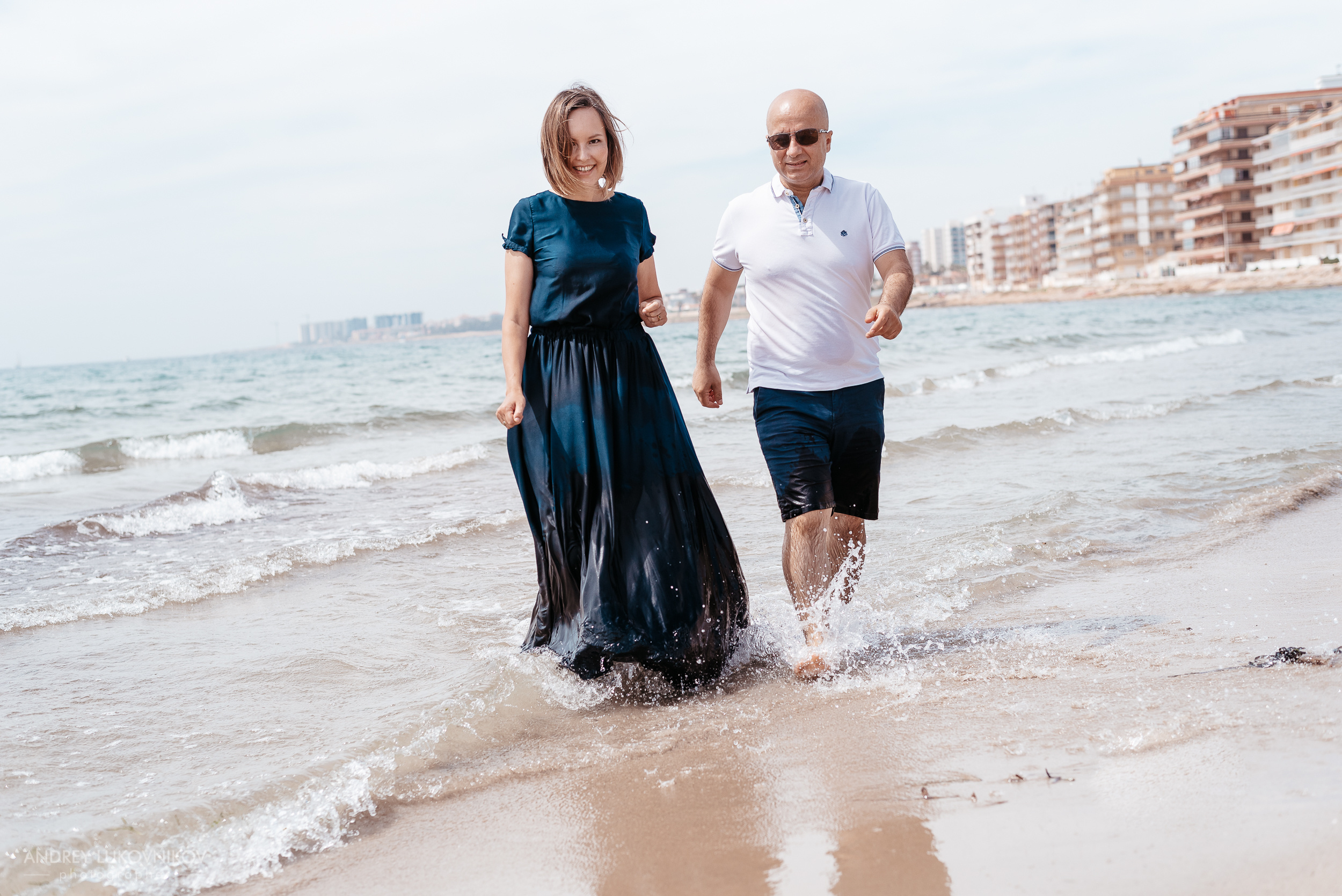 Семейная фотопрогулка на пляже