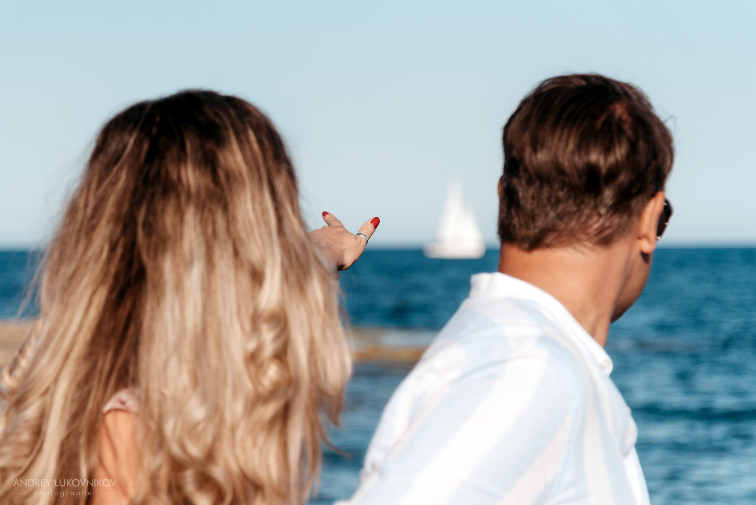 Love story на диком пляже