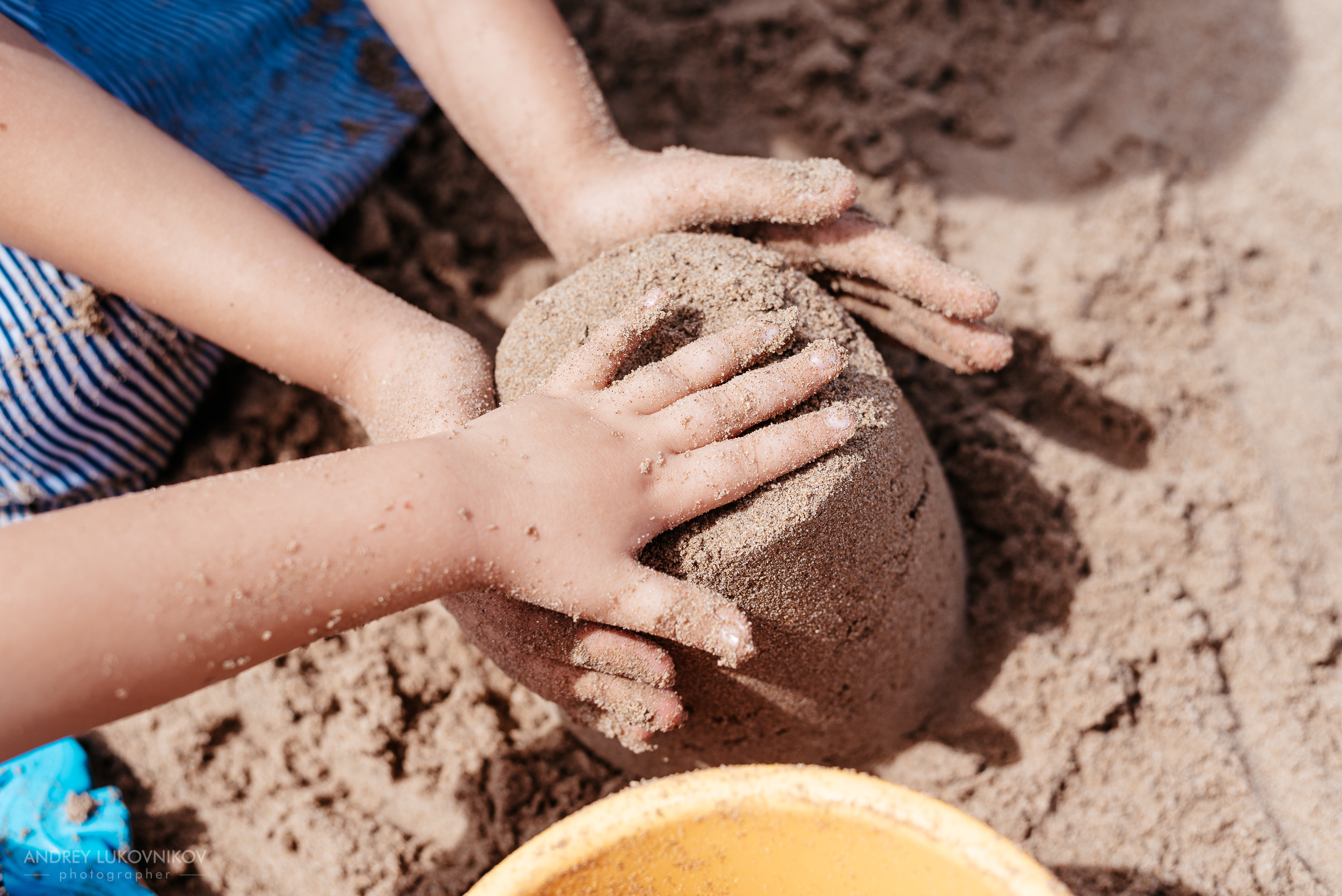 Семейная фотопрогулка на пляже
