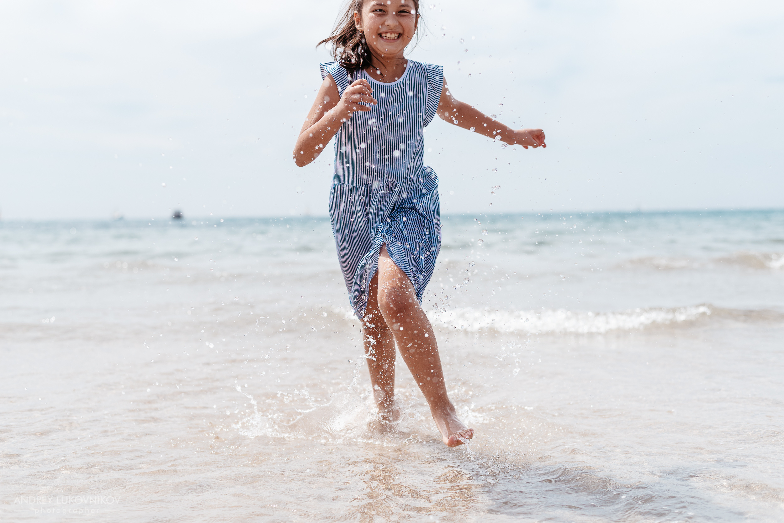 Семейная фотопрогулка на пляже