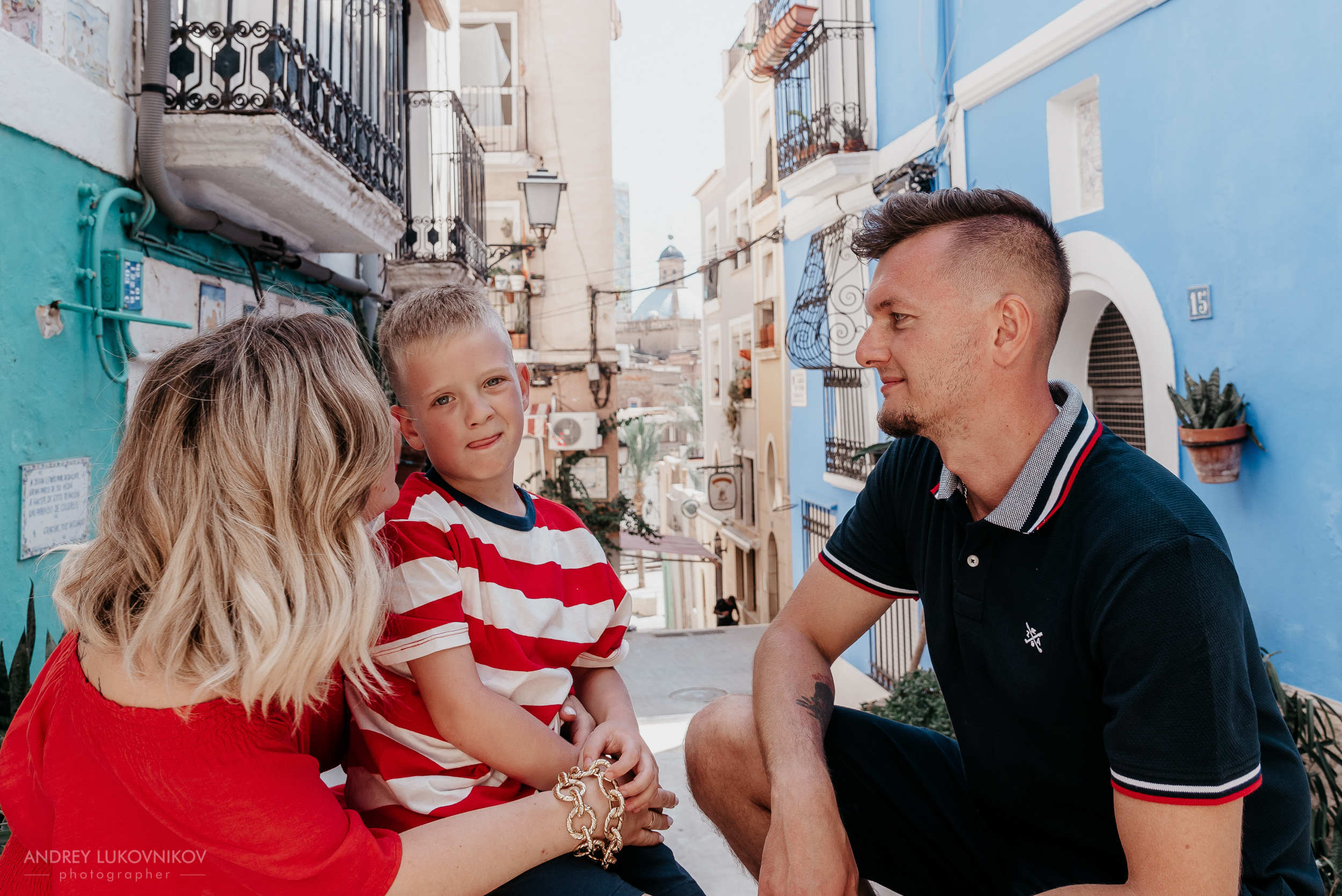 Семейная фотосессия в Аликанте
