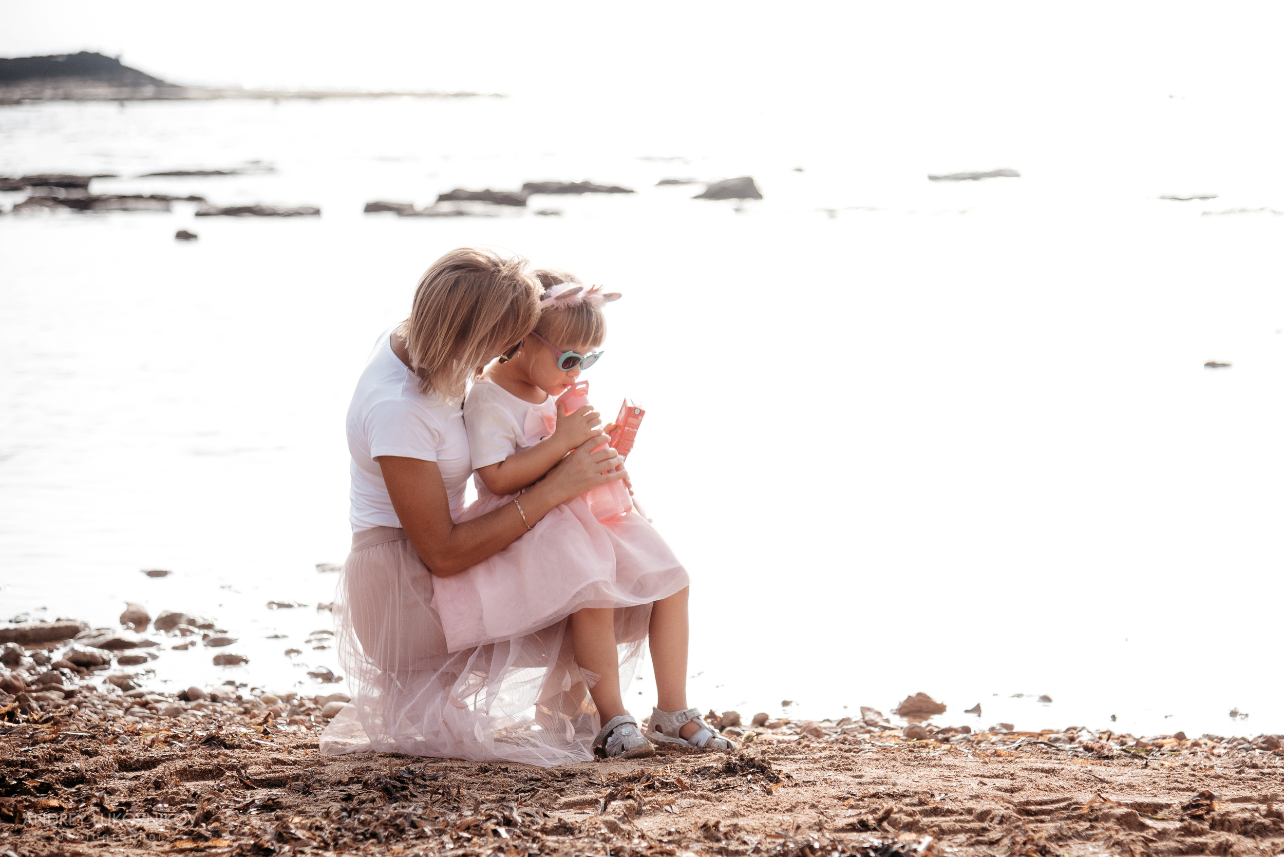 Семейная фотосессия на пляже