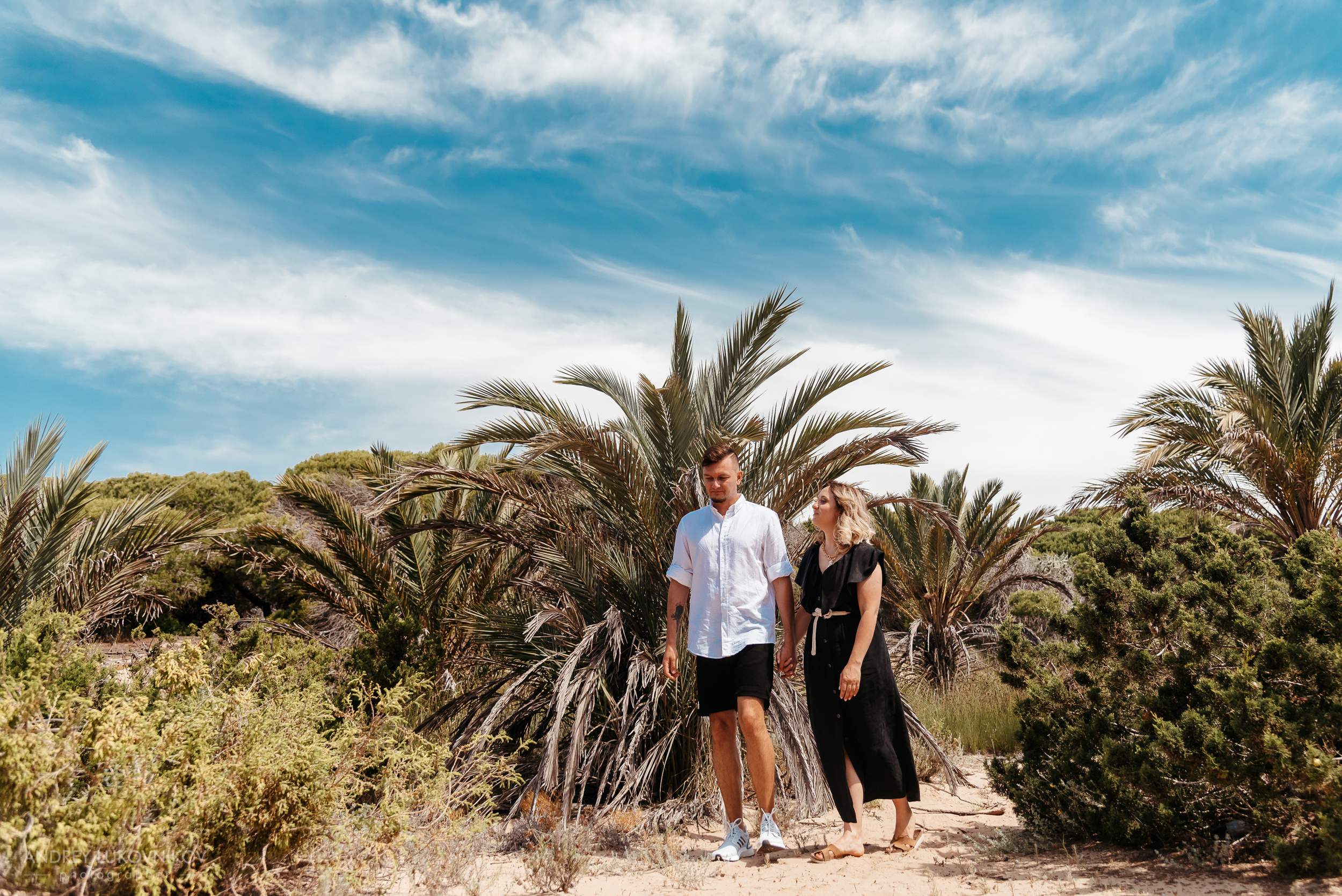 Семейный пикник в Испании