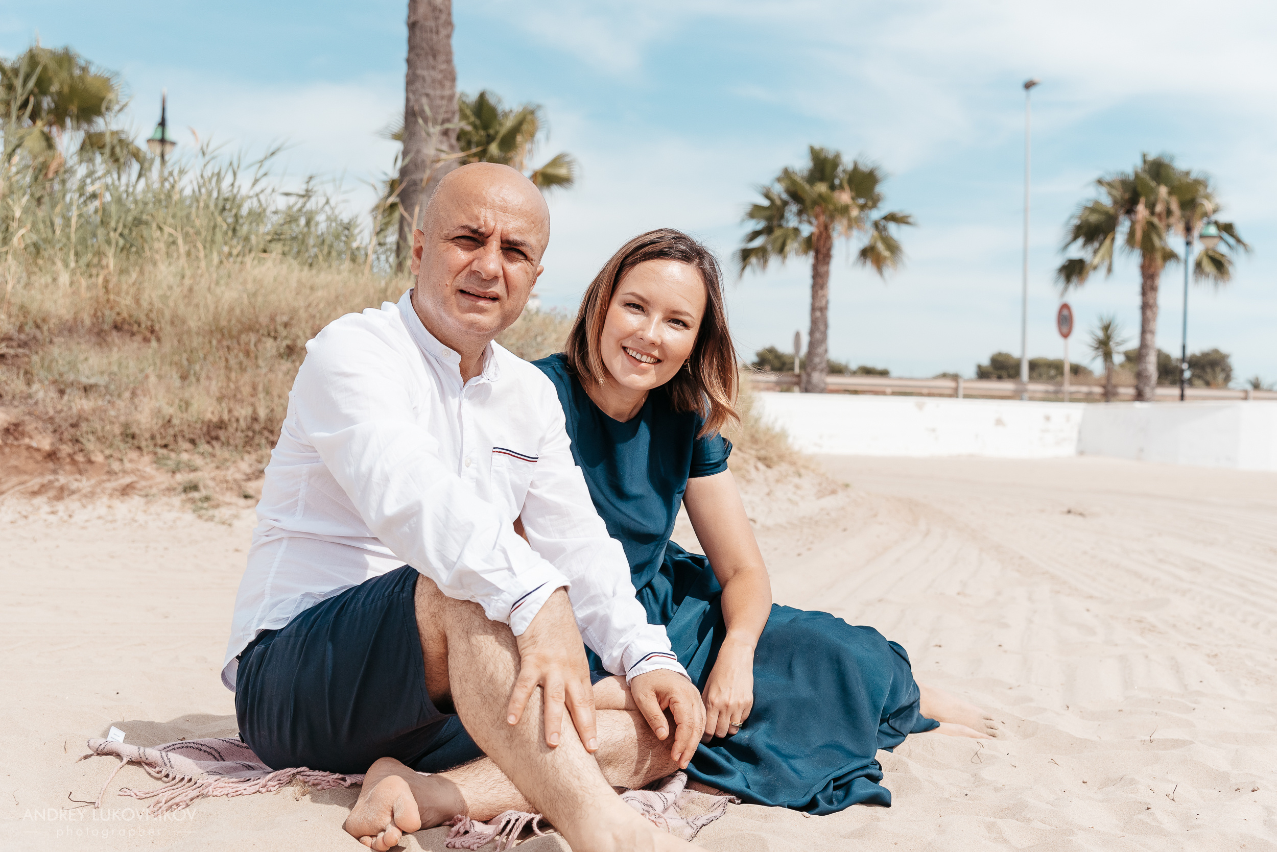 Семейная фотопрогулка на пляже