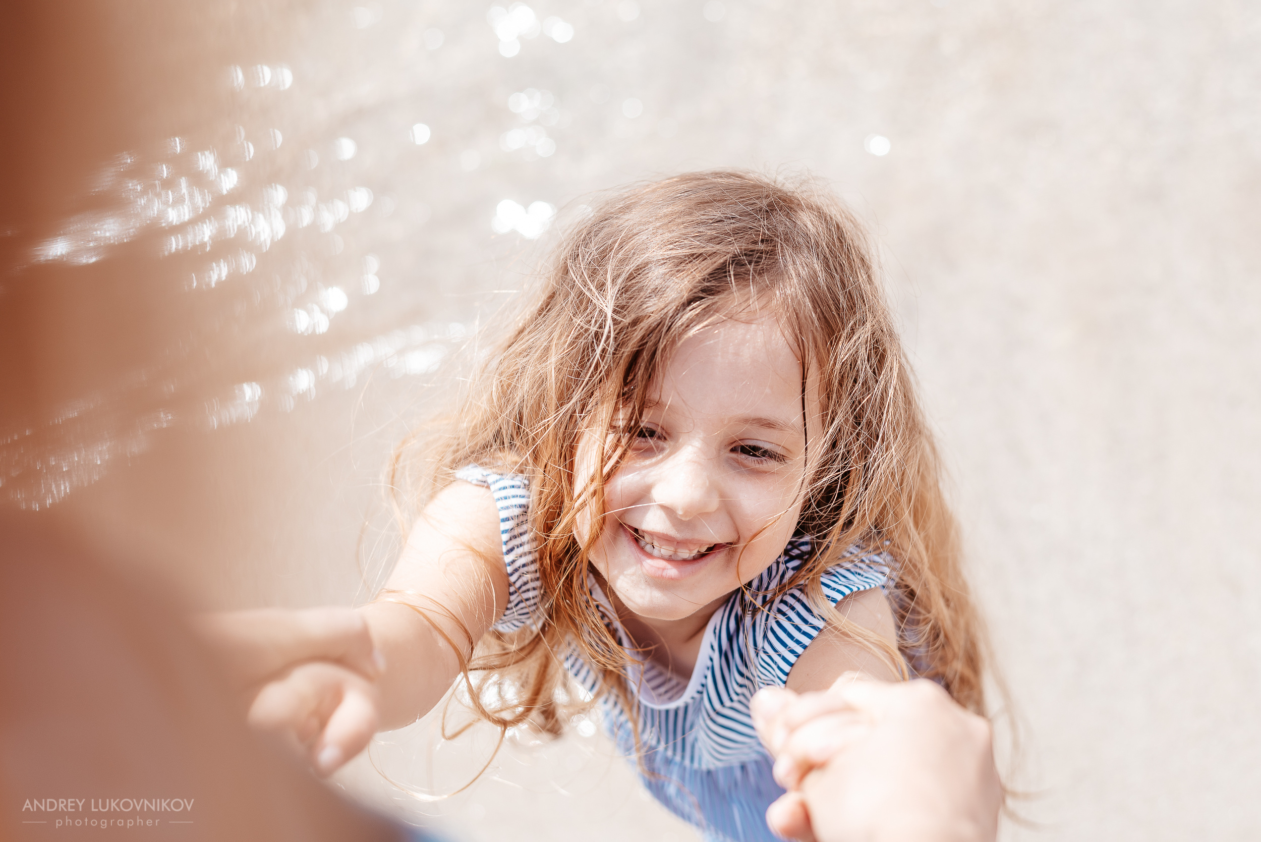 Семейная фотопрогулка на пляже