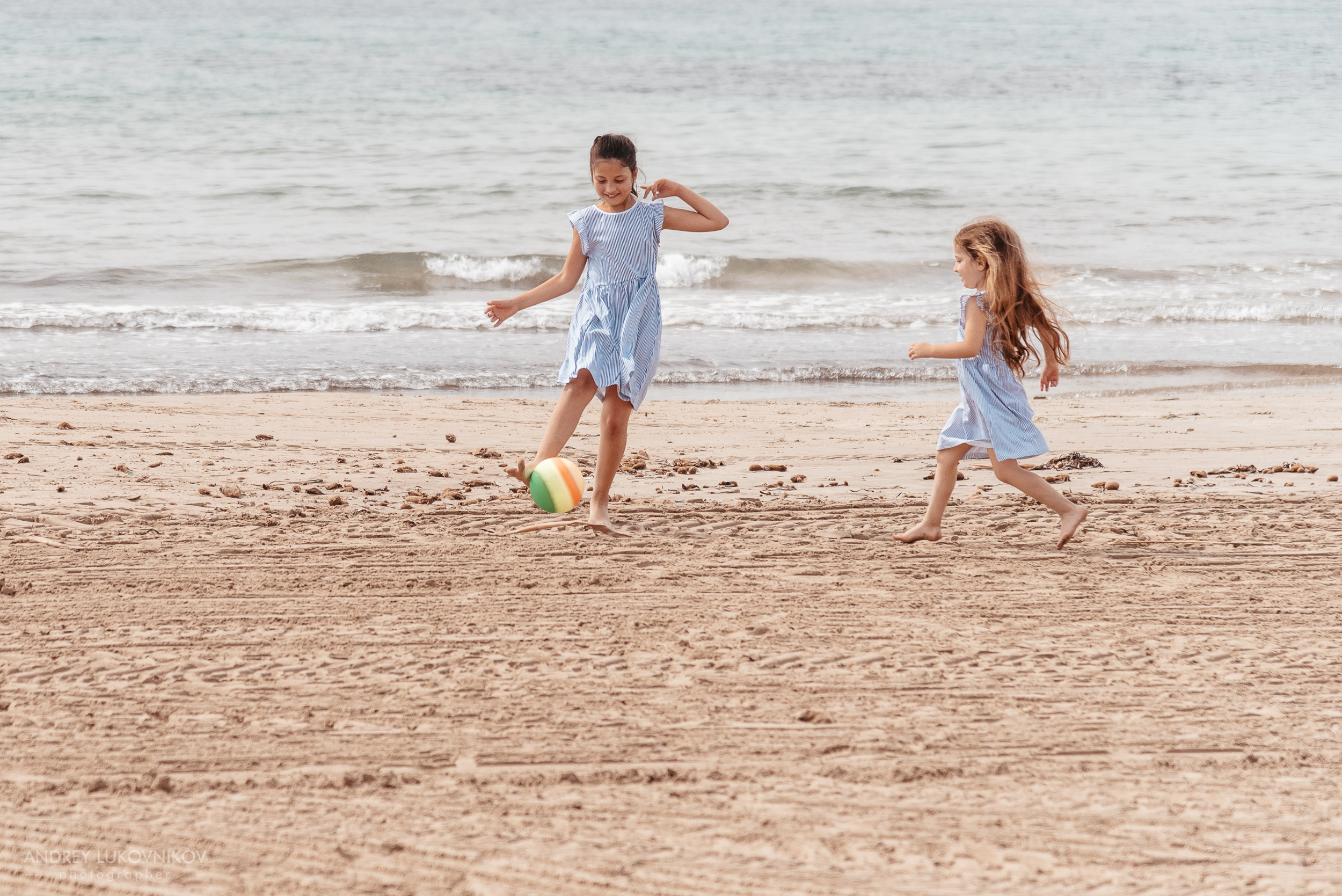 Семейная фотопрогулка на пляже