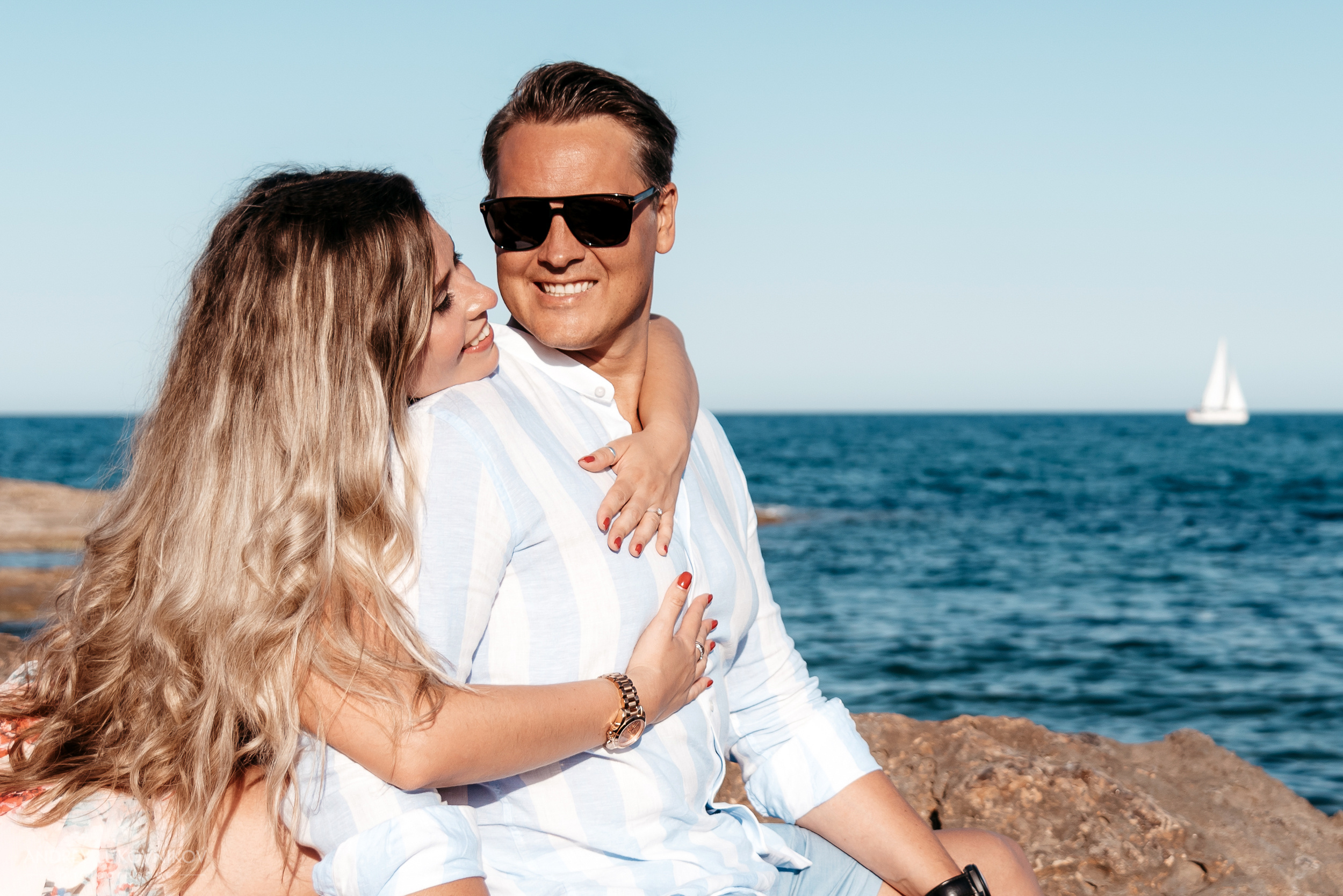 Love story на диком пляже