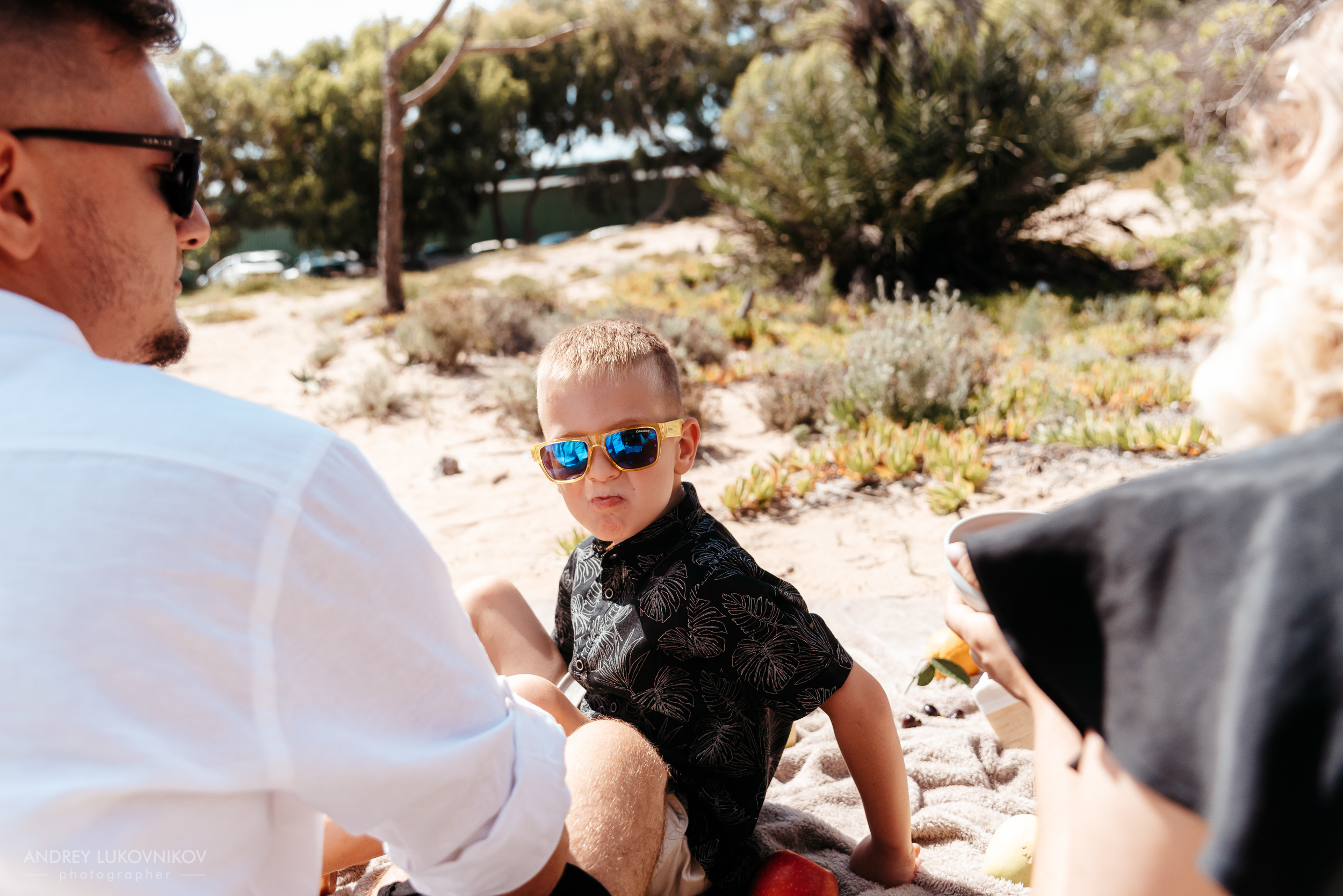 Семейный пикник в Испании