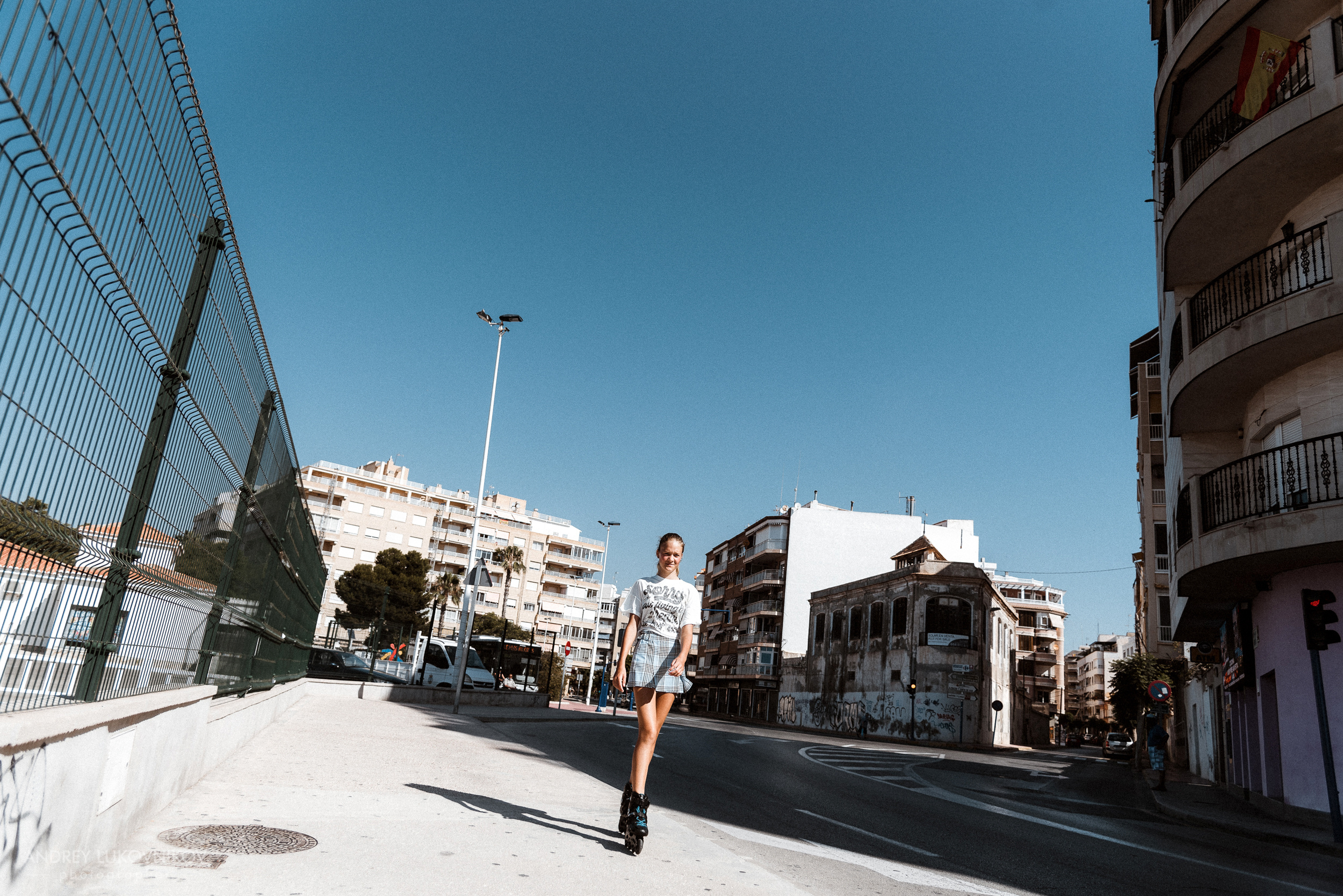 Фотосессия на роликах. Торревьеха