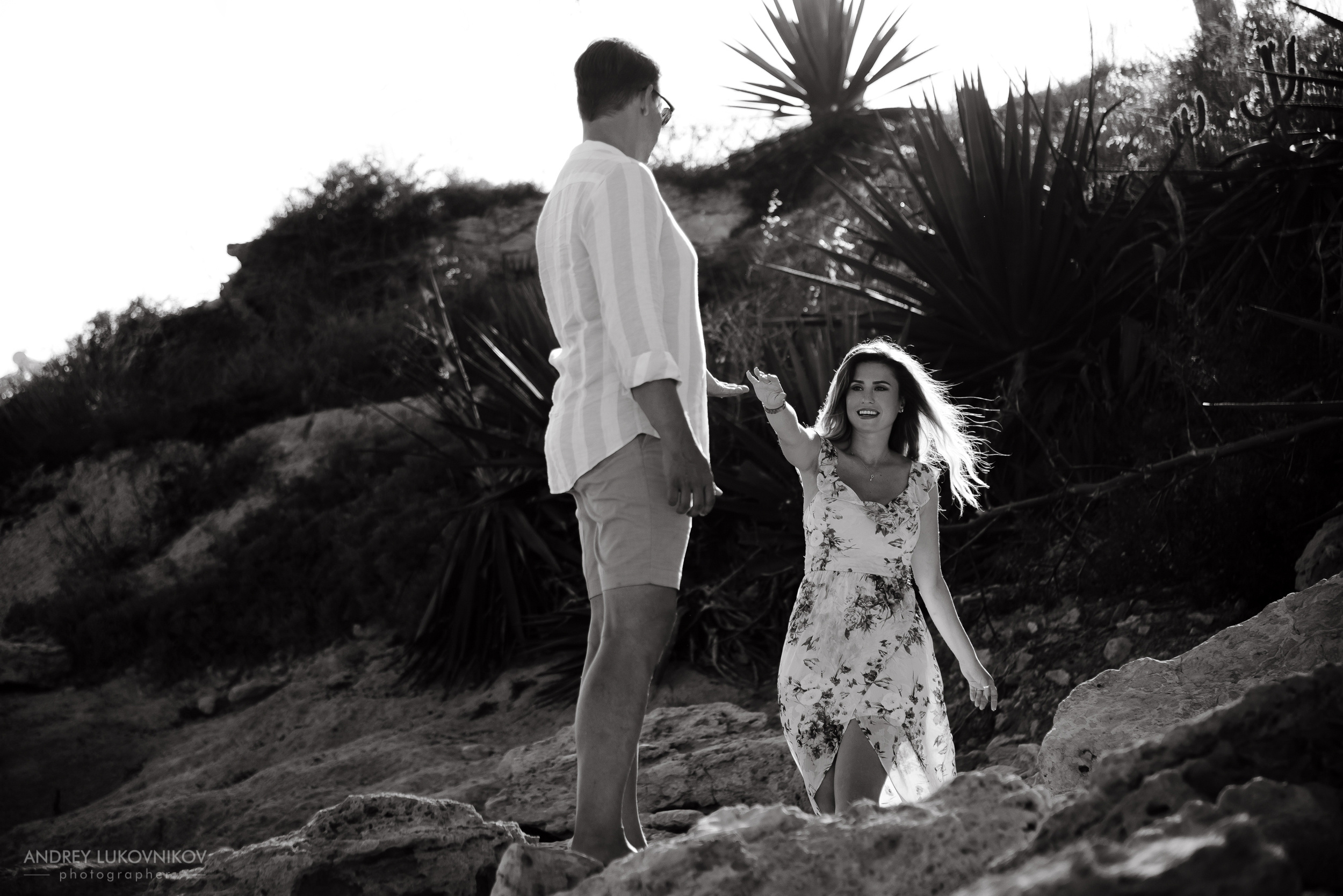 Love story на диком пляже