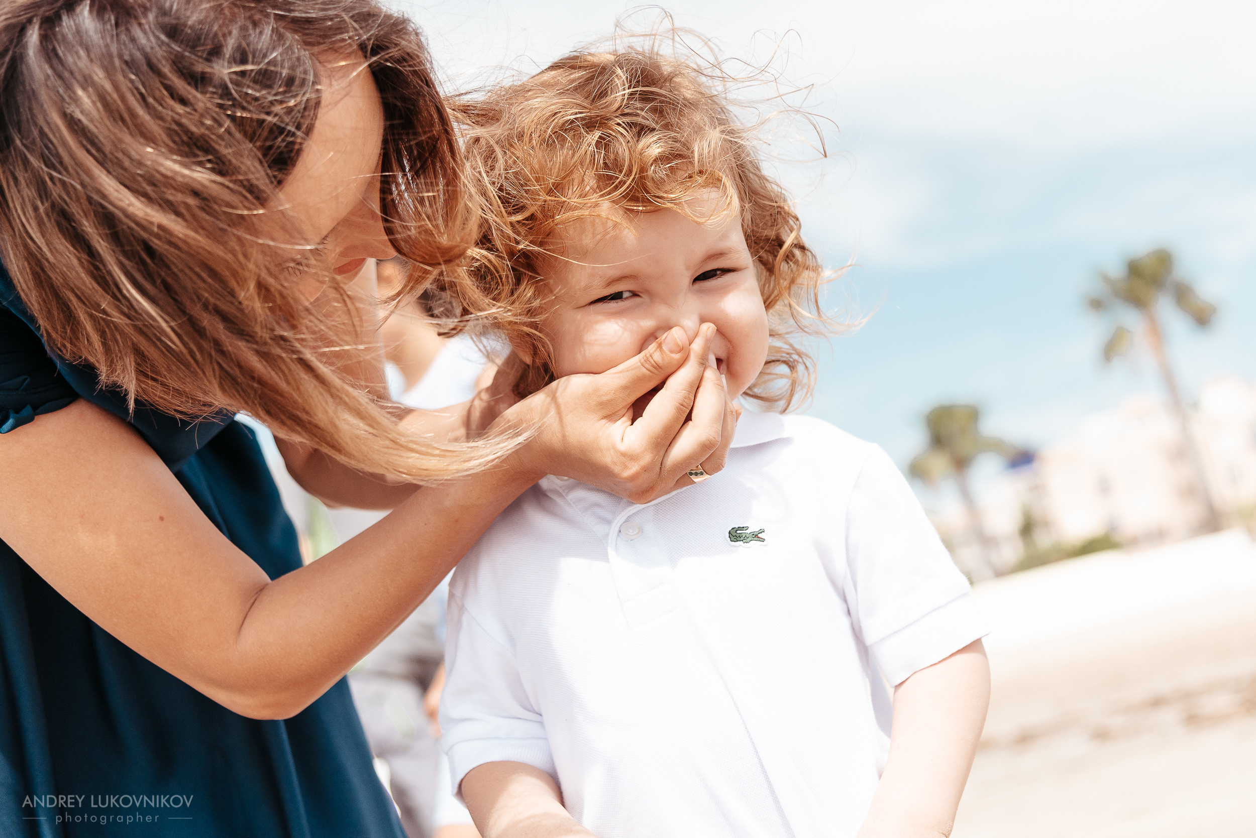 Семейная фотопрогулка на пляже