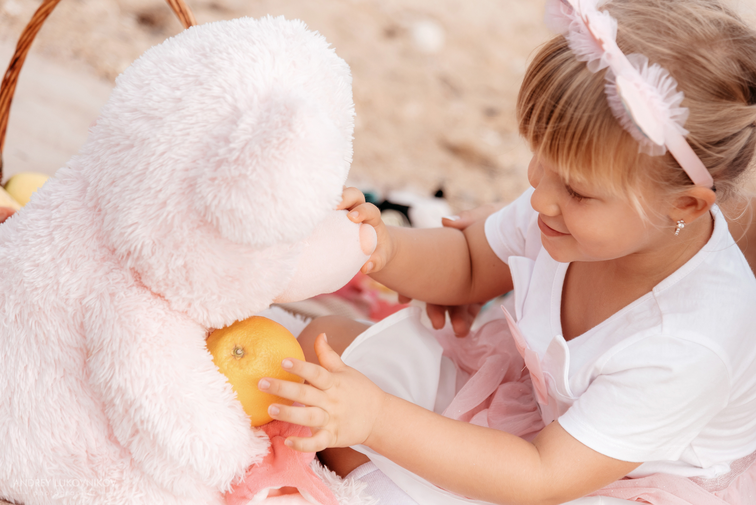 Семейная фотосессия на пляже