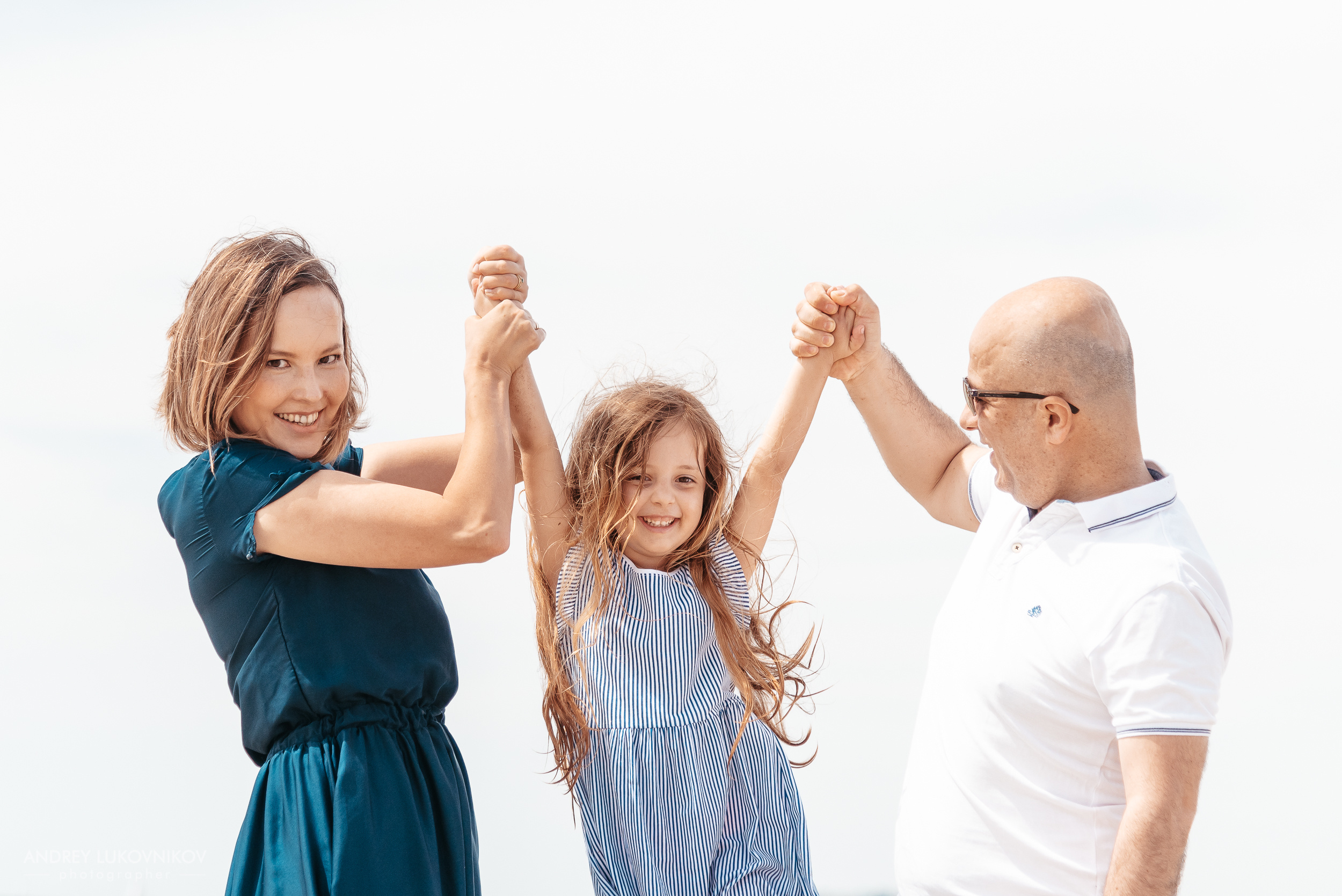 Семейная фотопрогулка на пляже