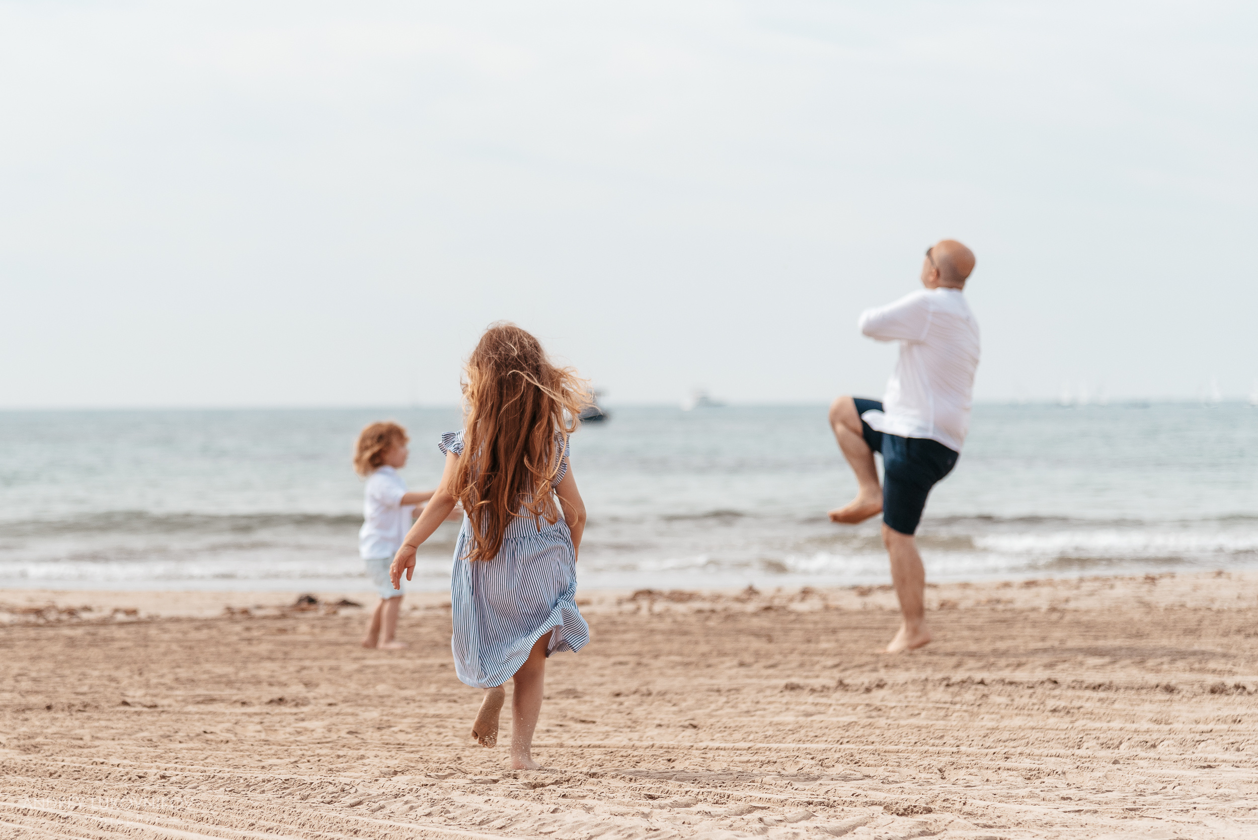 Семейная фотопрогулка на пляже