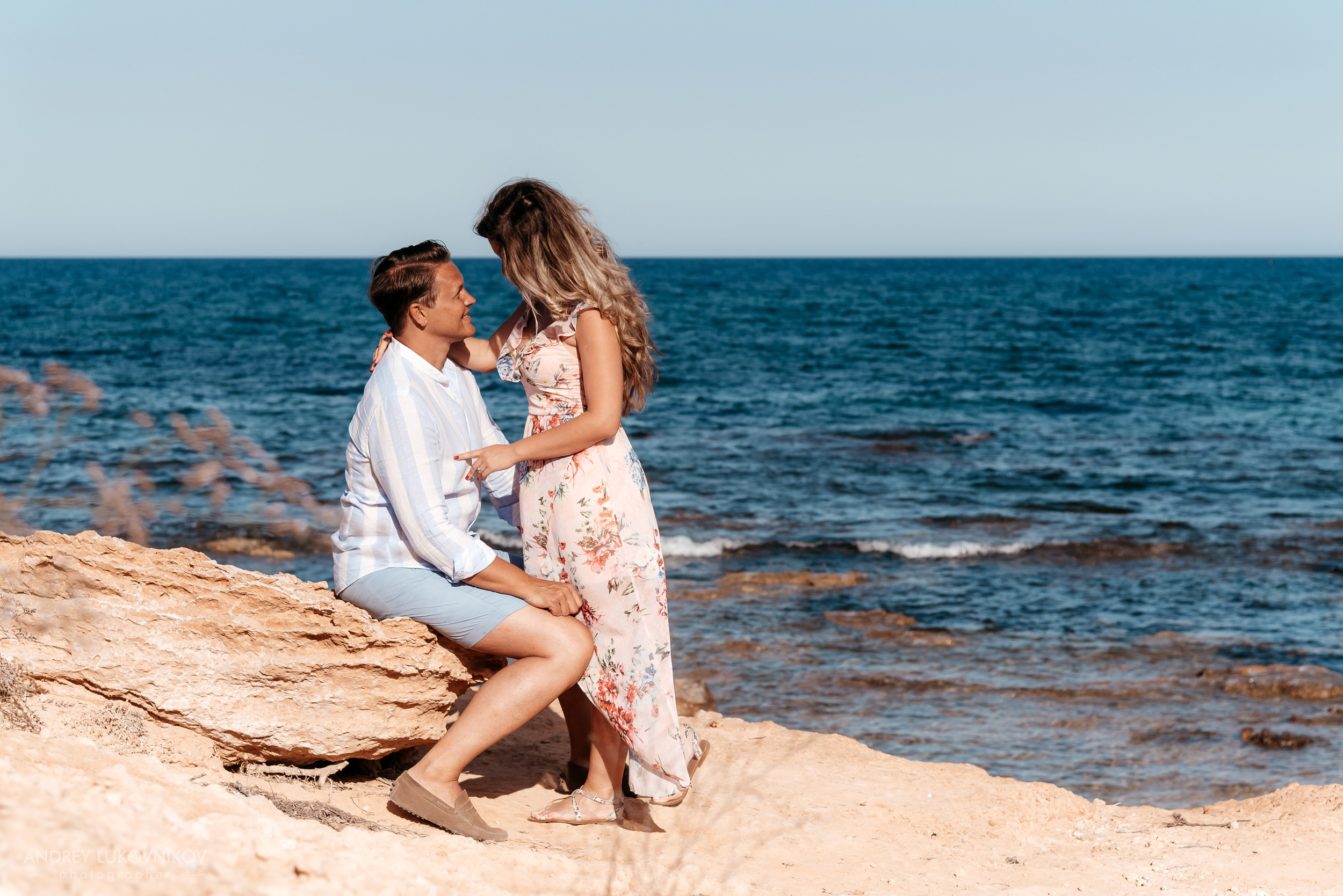 Love story на диком пляже