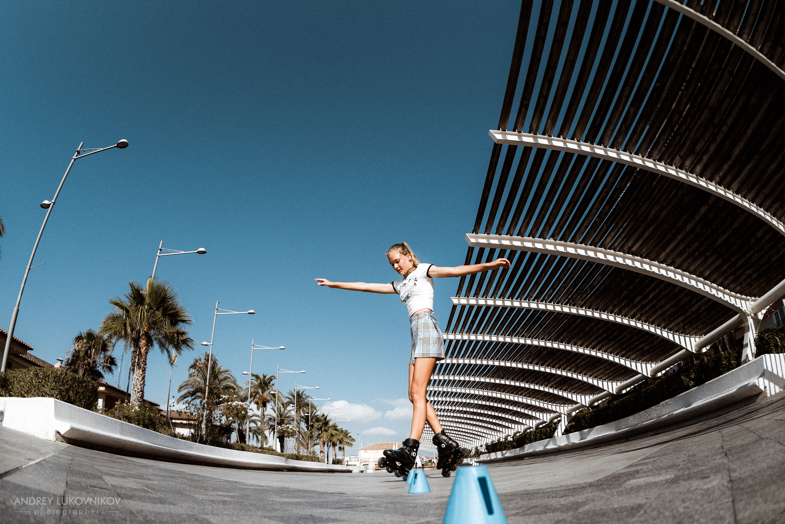 Фотосессия на роликах. Торревьеха