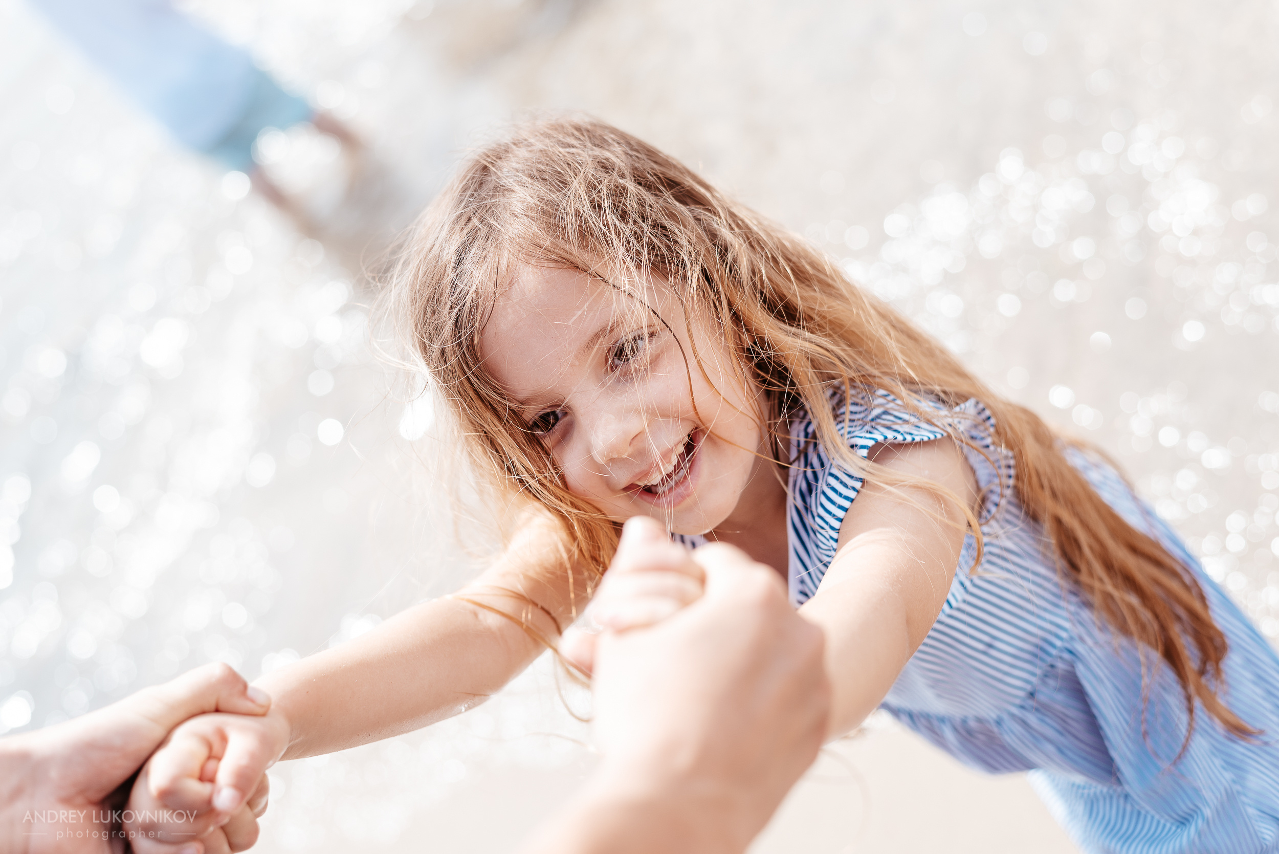 Семейная фотопрогулка на пляже