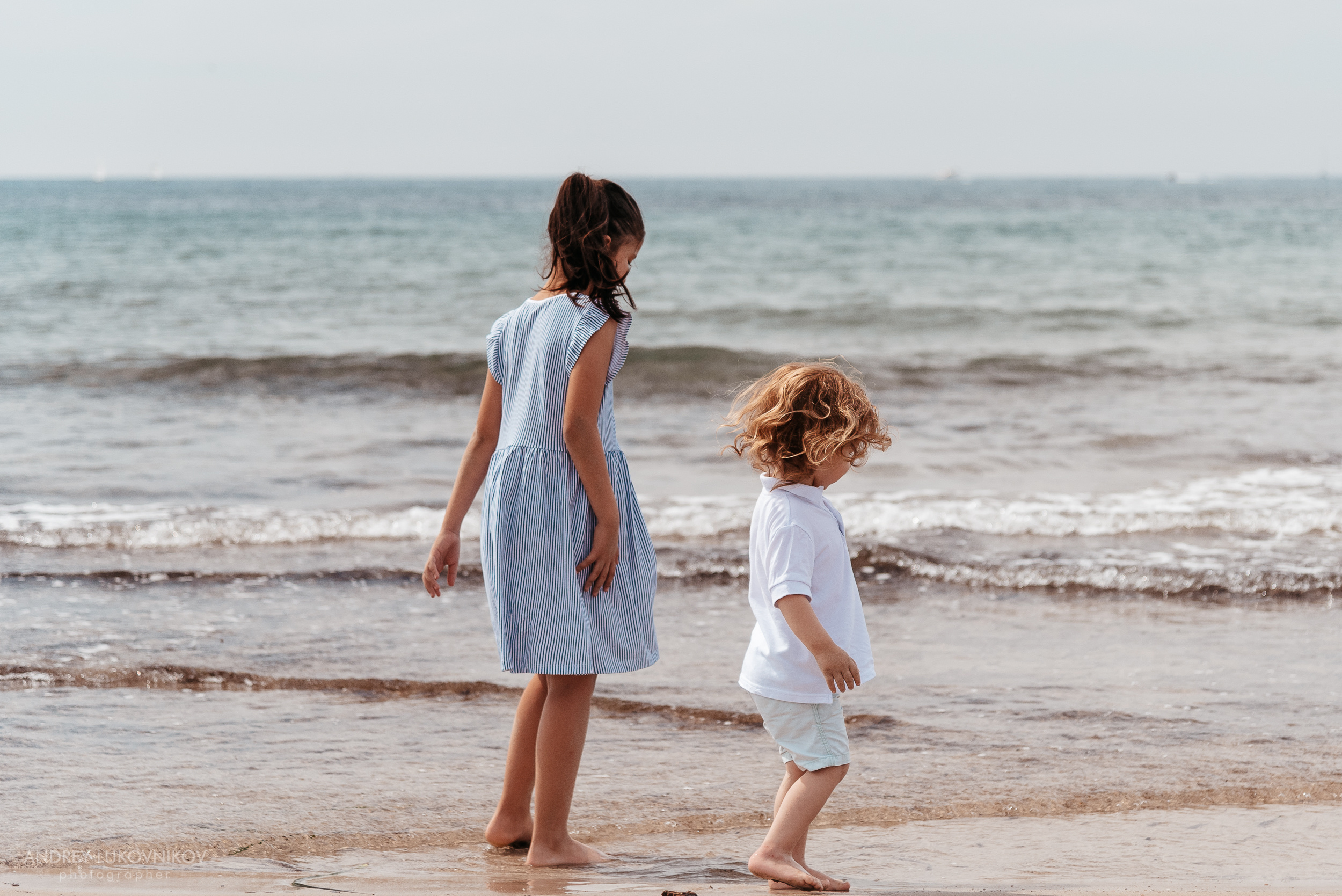 Семейная фотопрогулка на пляже