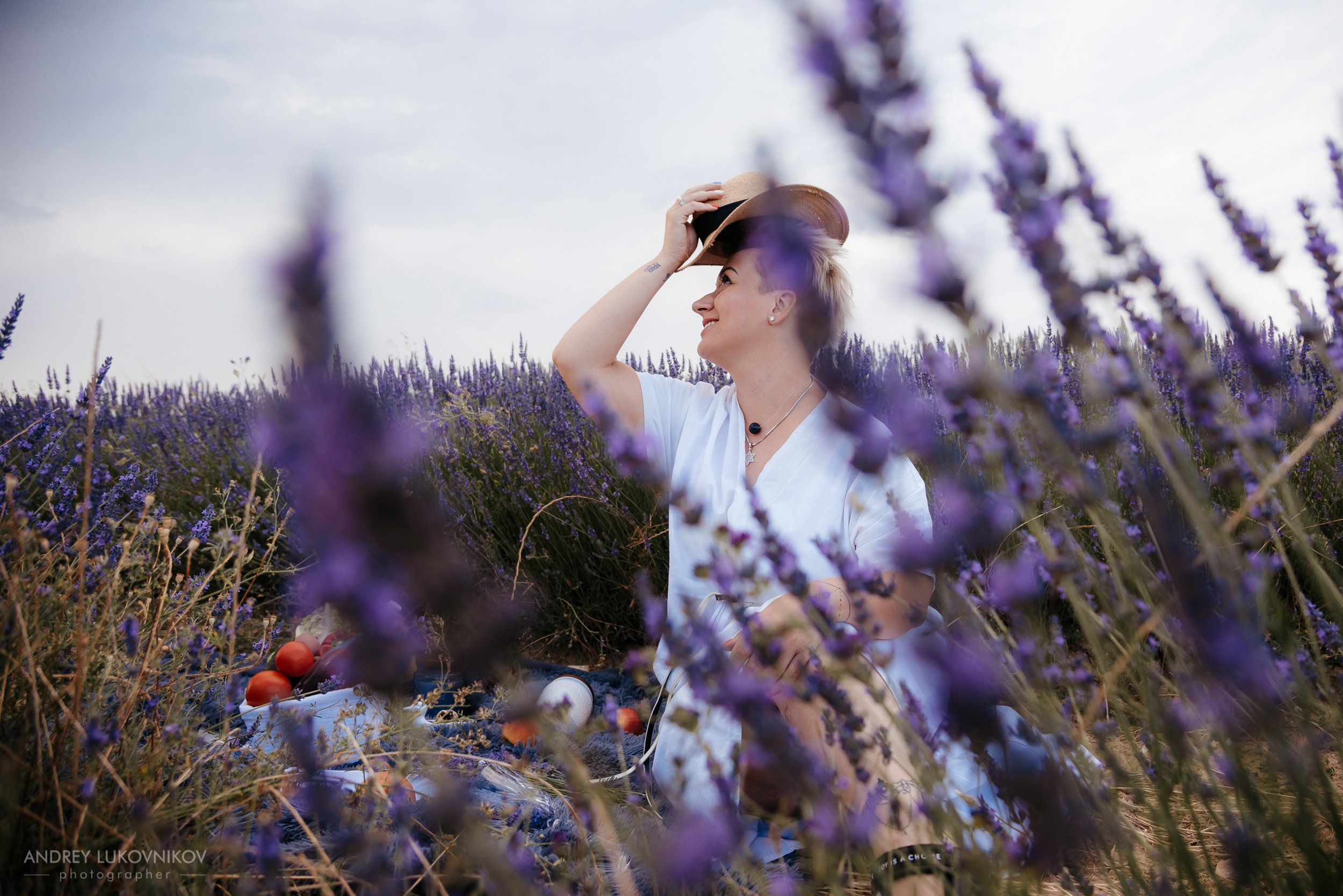 Фотосессия в лаванде. Испания