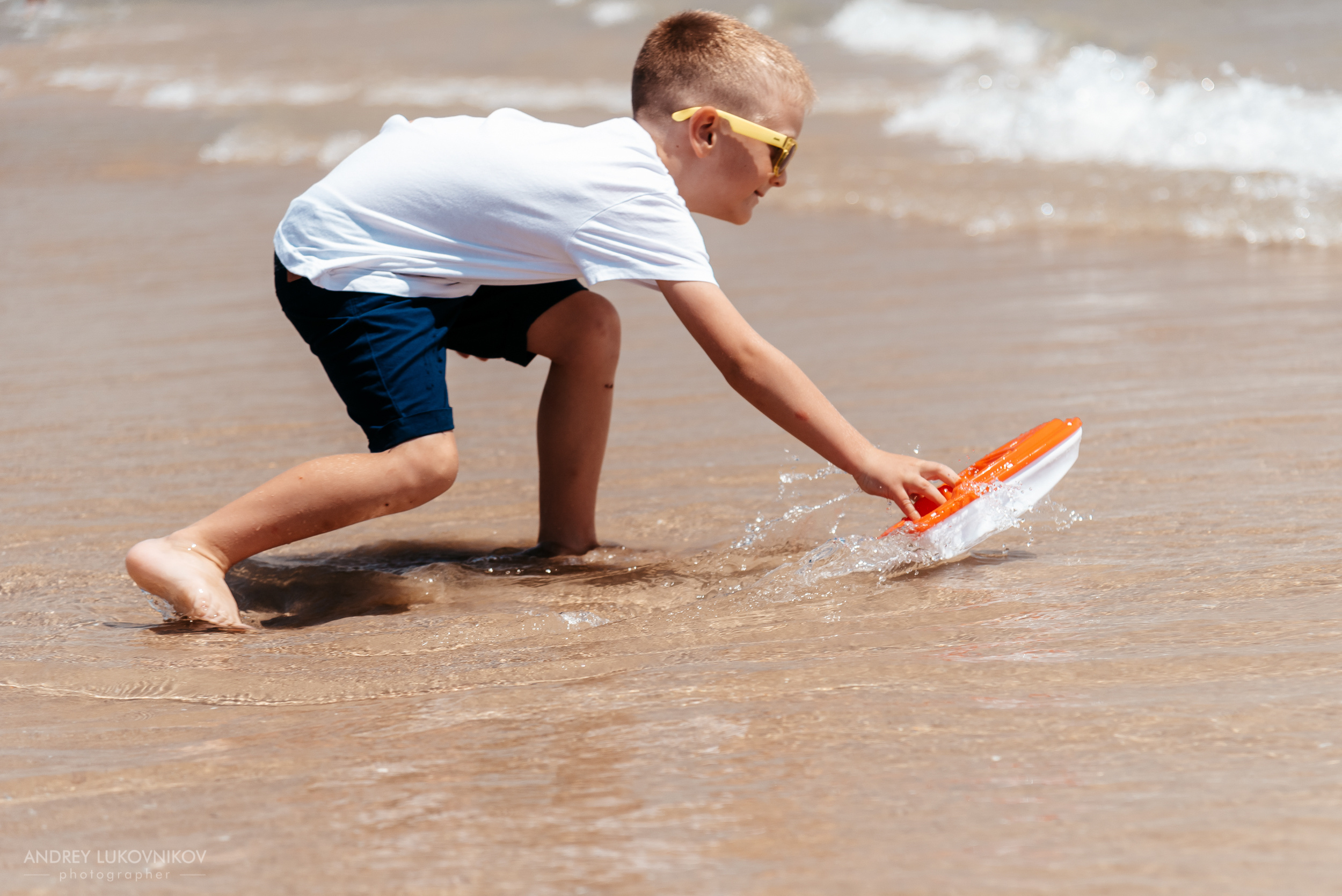Семейная фотосессия на море