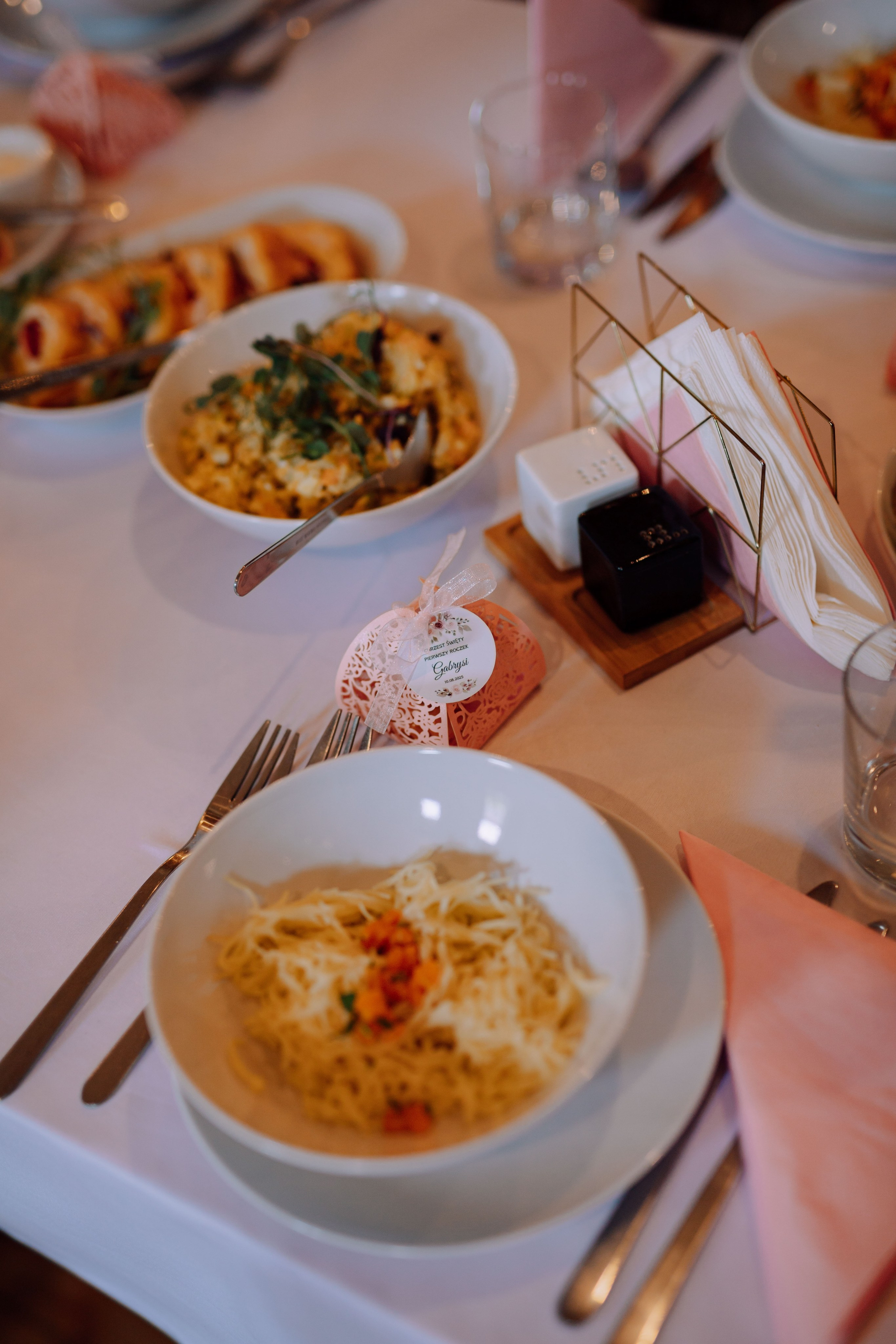 Chrzest Święty i roczek Gabrieli