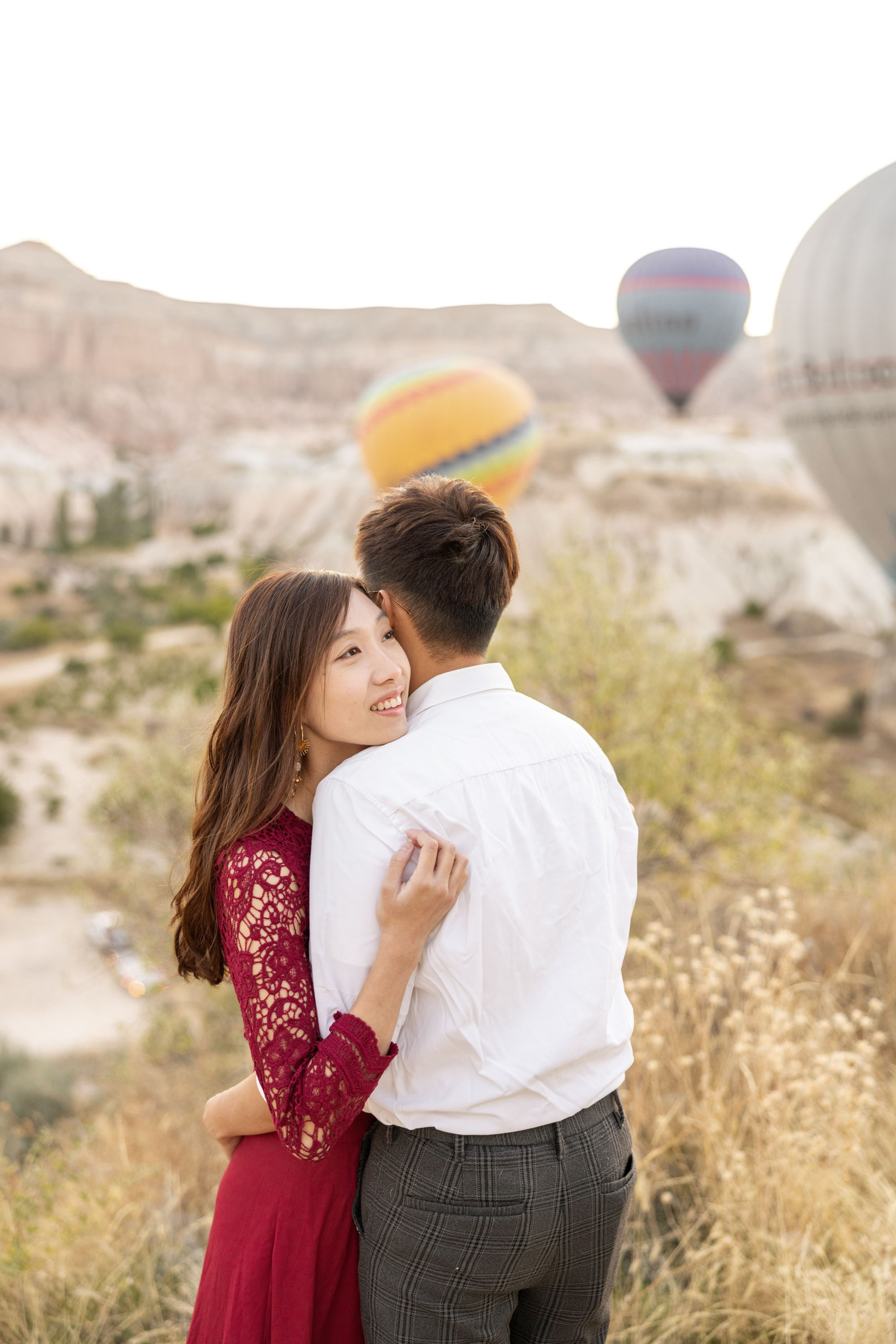 Couple photo shoot in Cappadocia. Julia Ganch I Fashion Wedding Photography I Cappadocia Turkey