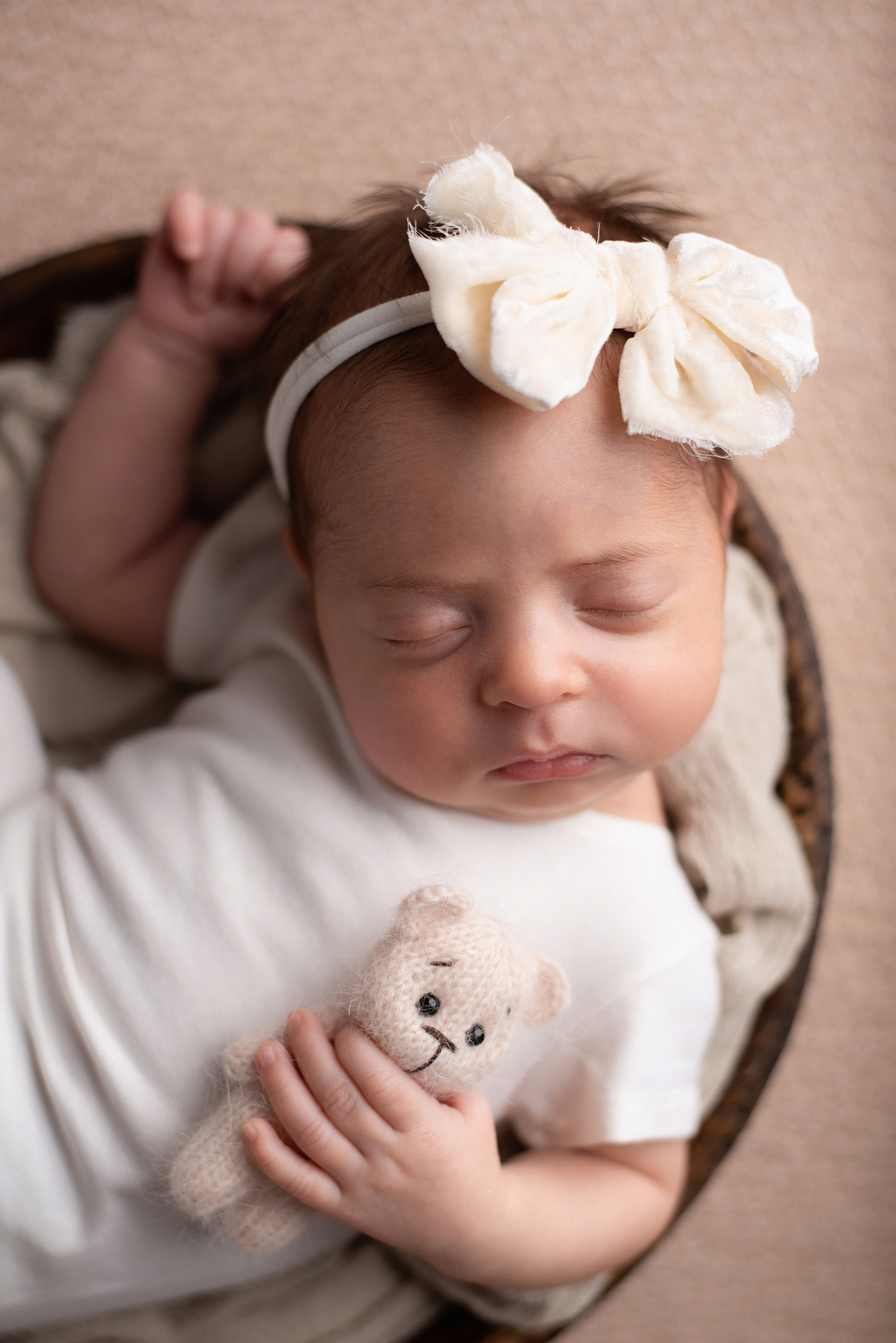 Eseniya 24 days. In-home newborn photography Raleigh & area Katya Kulikova