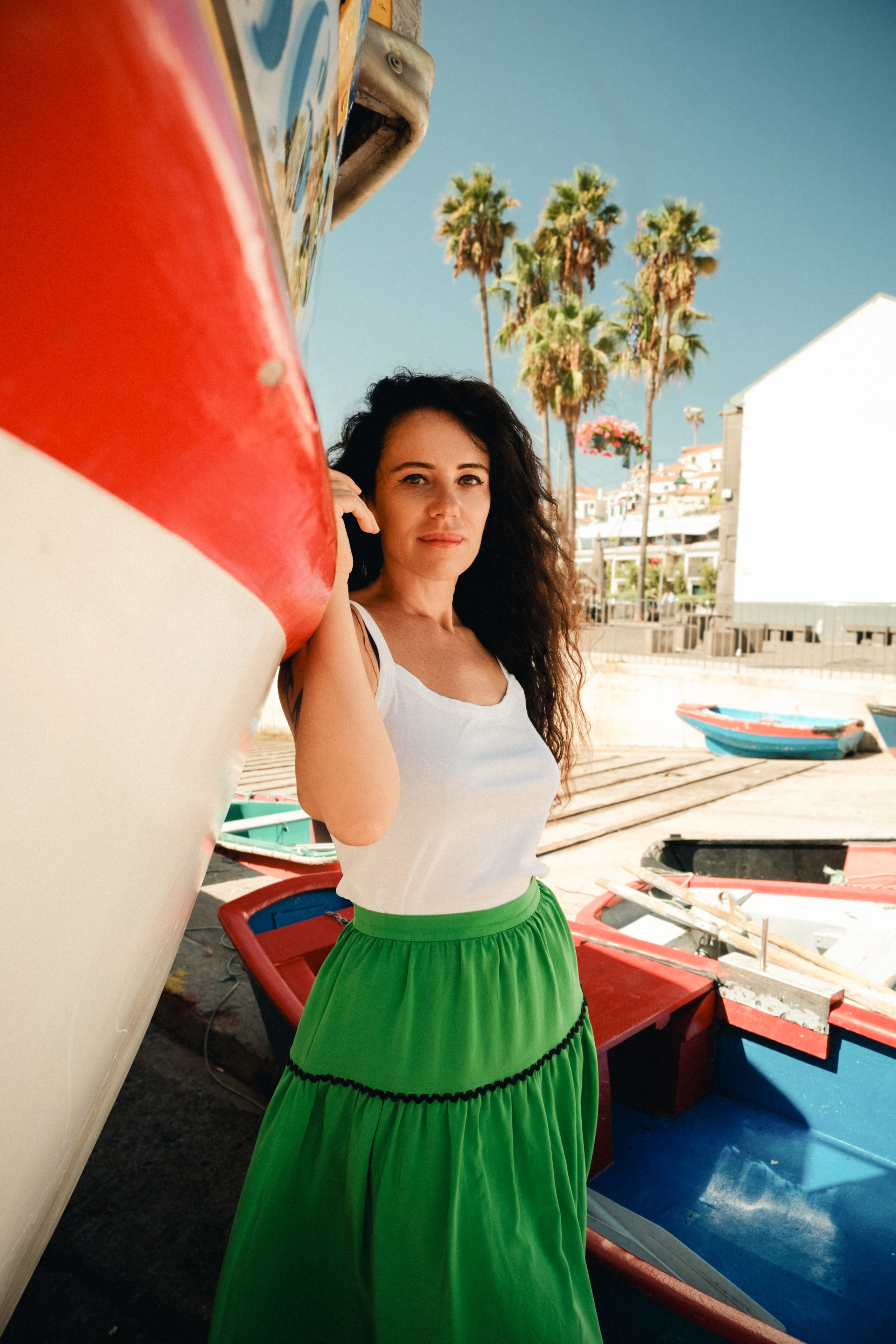 Meggy Câmara de Lobos + ocean. Portrait photographer in Madeira — Marina Shtukina