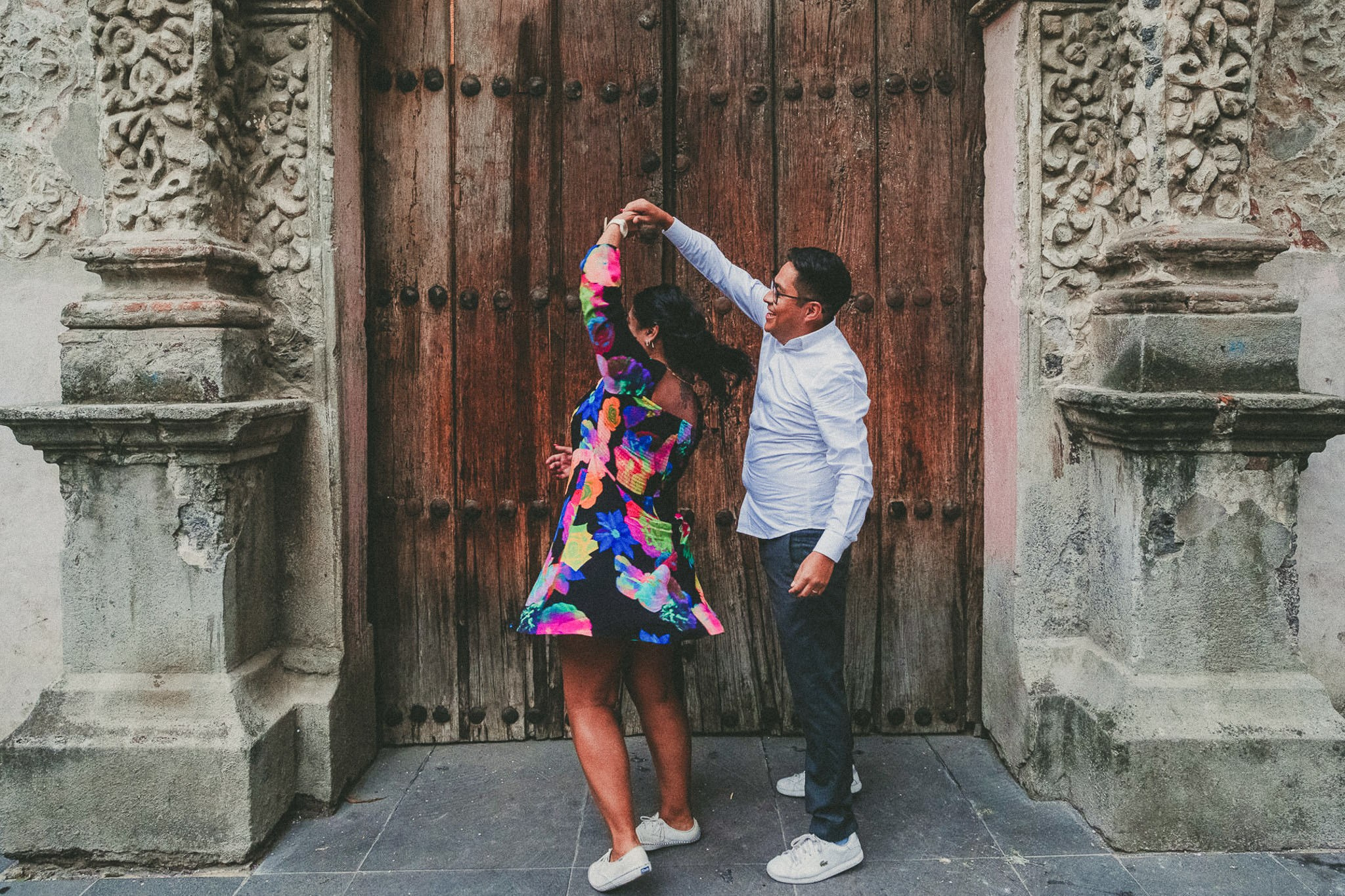 Pam & Cesar. Wedding and family photographer in Mexico City