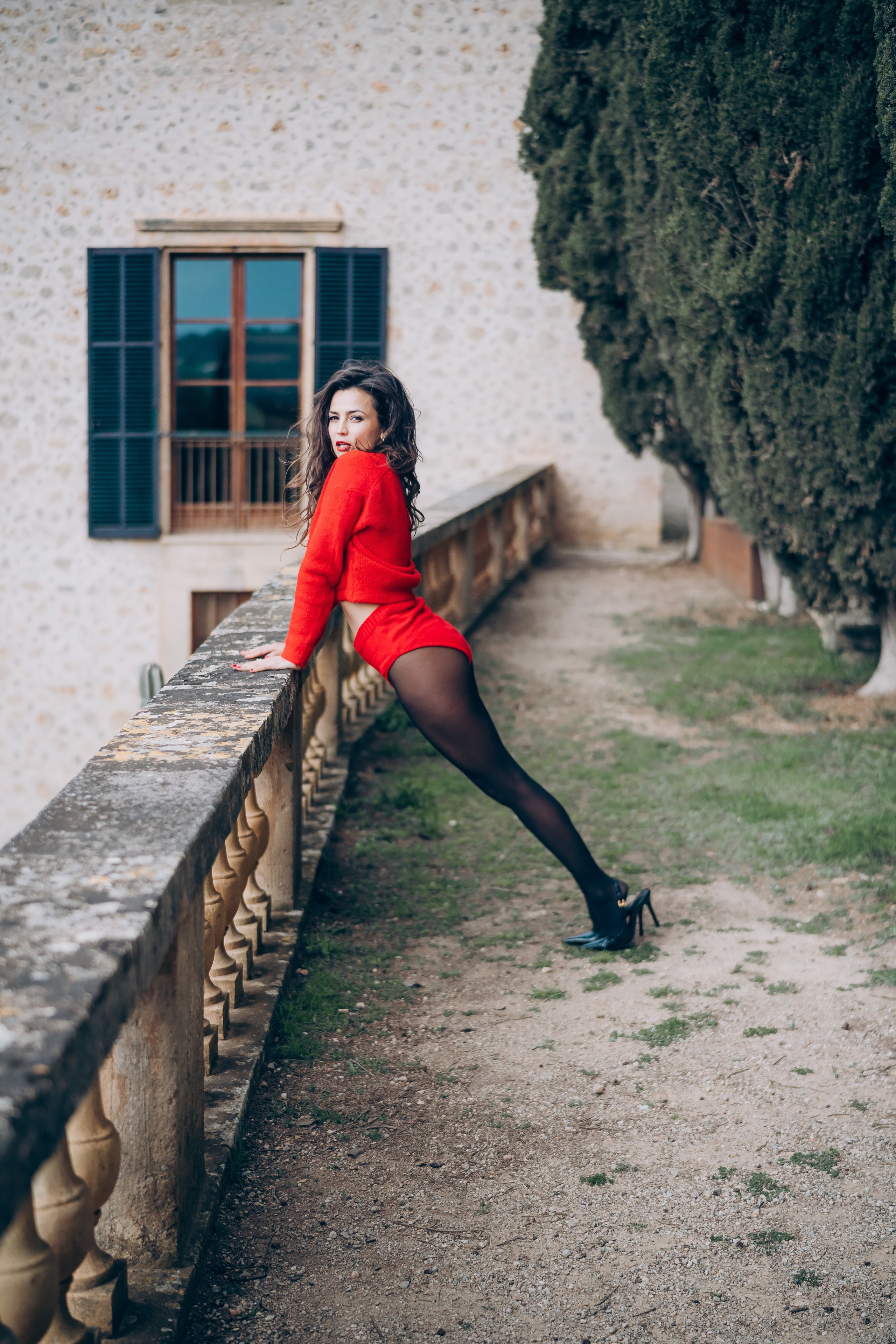 Lady in red. Fotógrafo en Palma de Mallorca