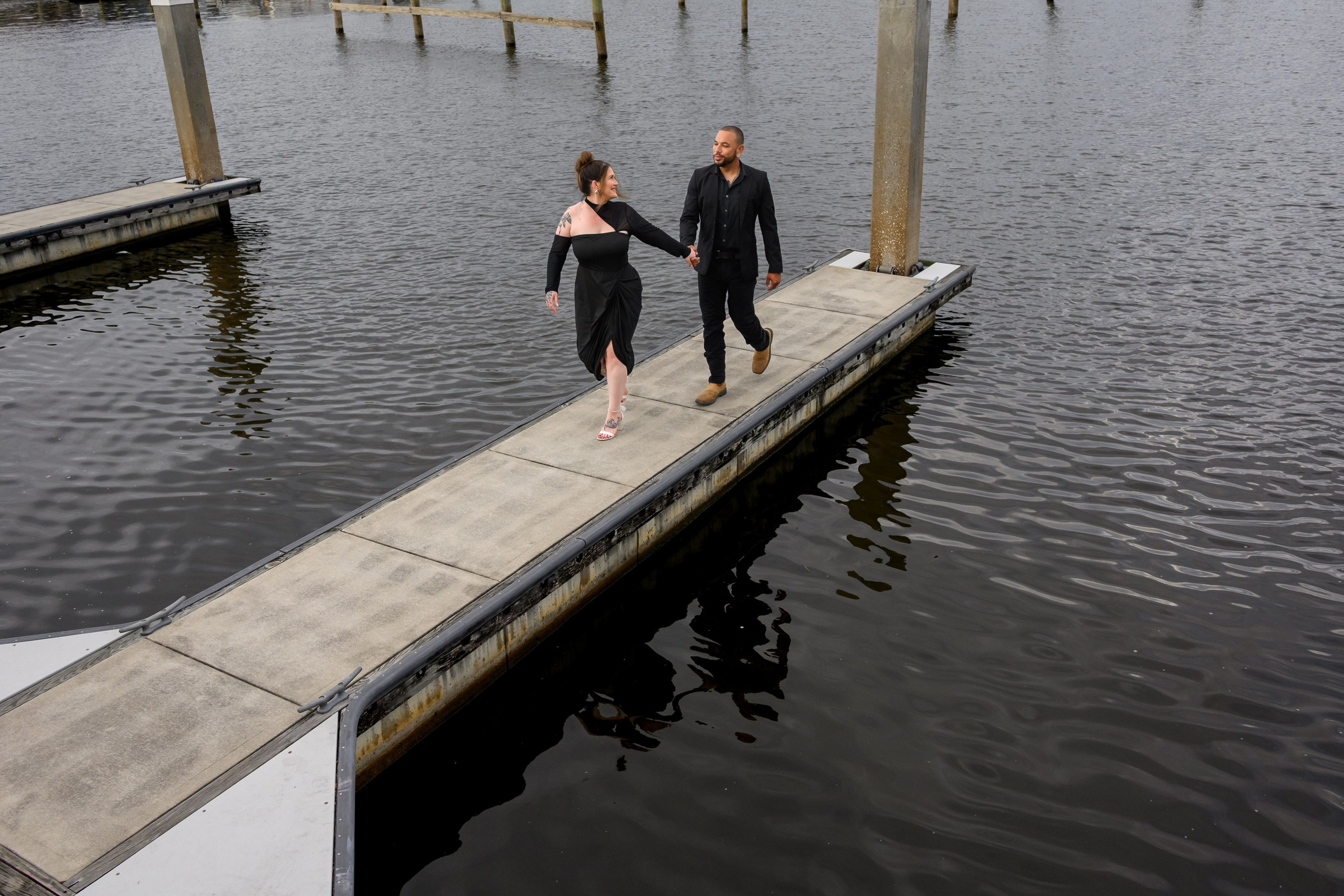 Engagement Session — Downtown Sanford, Florida,