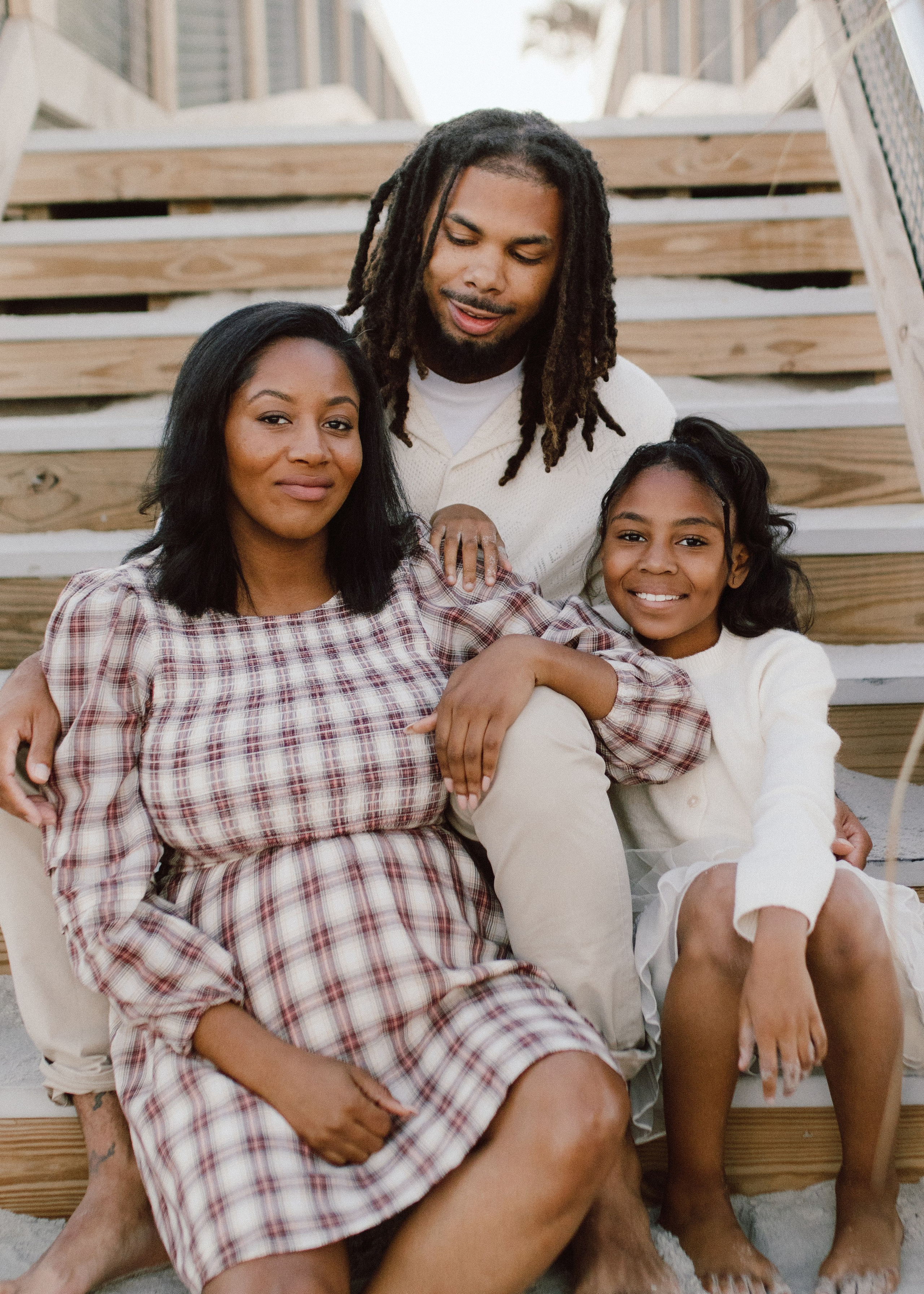 Christy’s Maternity at Jacksonville Beach. Portrait and couples photographer in Florida, Valeriia Honcharova